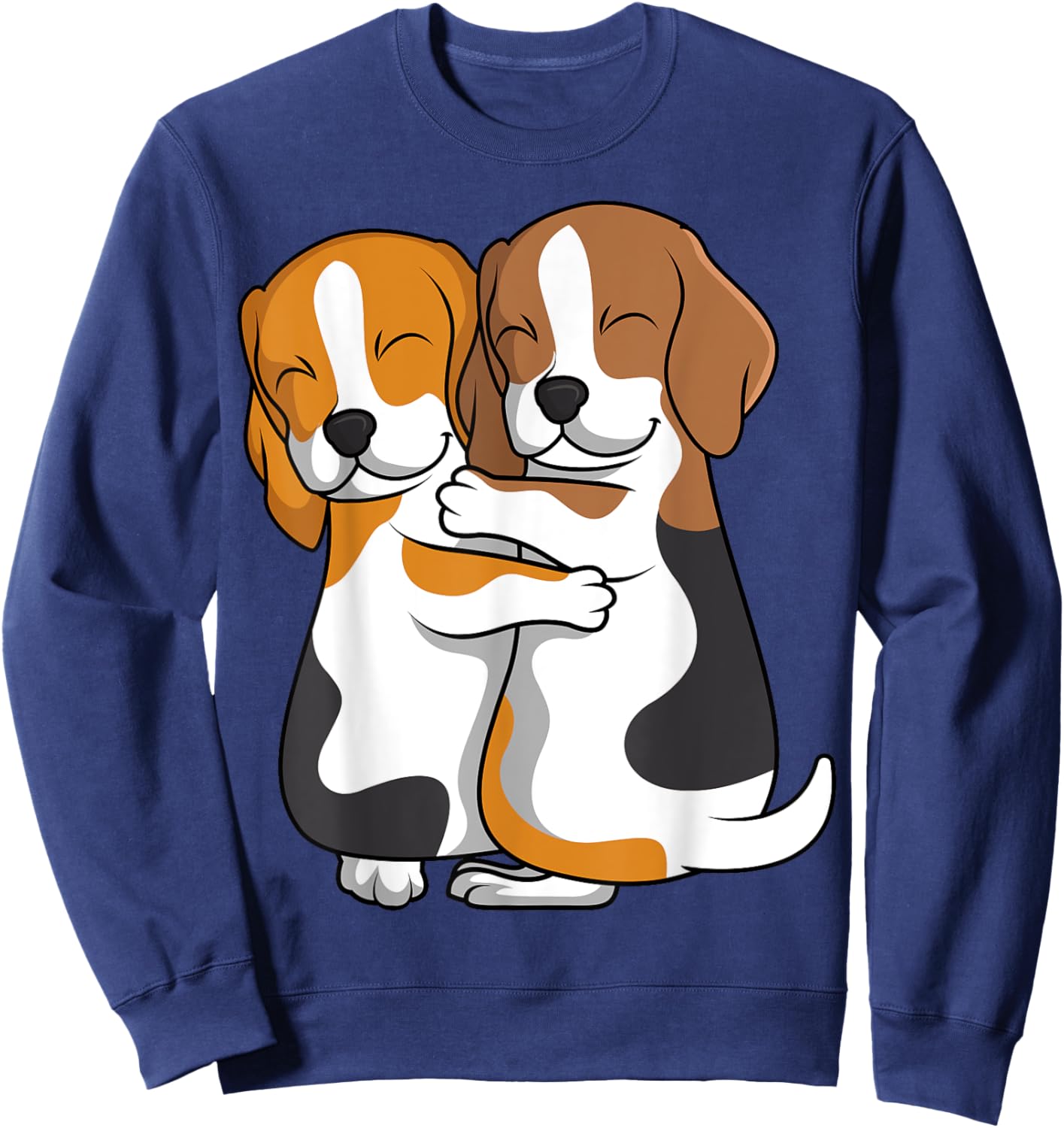 Beagle Lover Dog Mom Women Kids Girls Sweatshirt - Sweatshirt | Navy