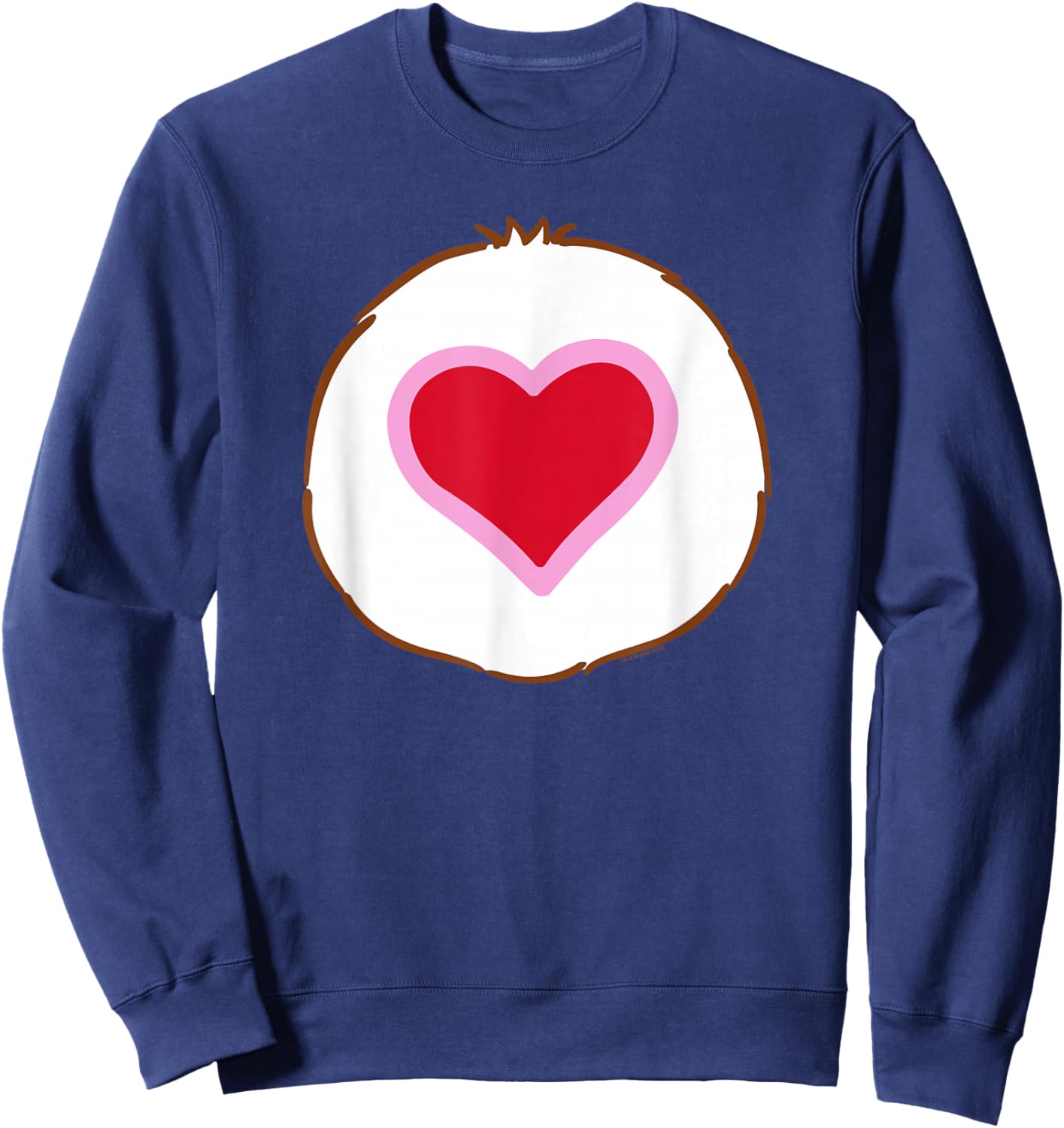 Care Bears Halloween Tenderheart Bear Heart Belly Costume Sweatshirt - Sweatshirt | Navy