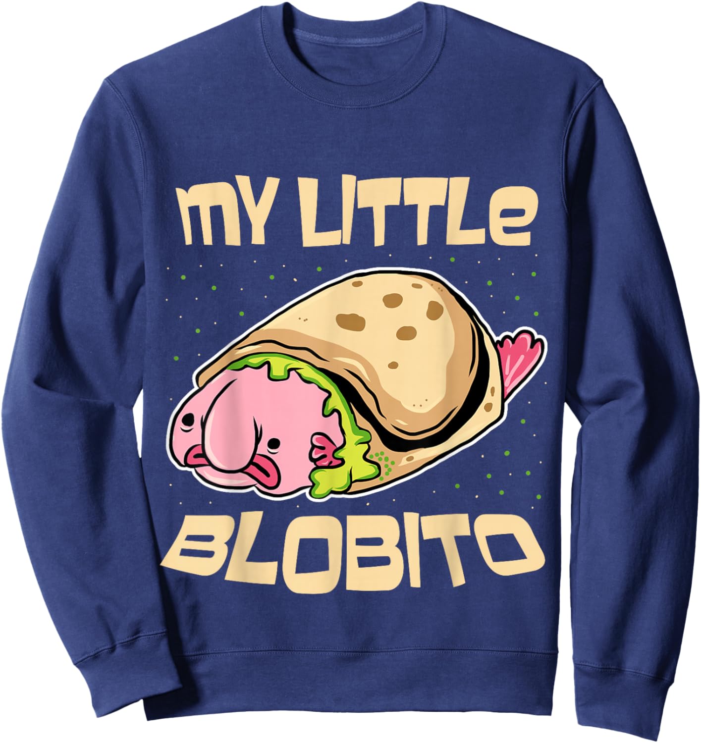 Blobfish Sweatshirt - Sweatshirt | Navy