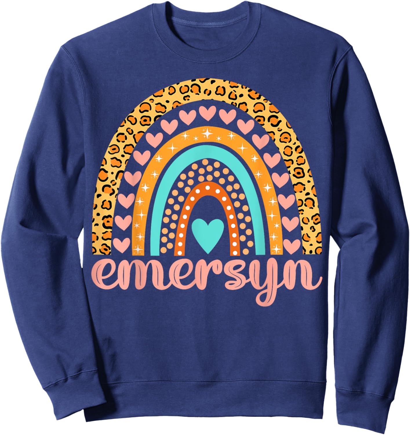 Emersyn Emersyn Name Birthday Shirt Gift Sweatshirt - Sweatshirt | Navy