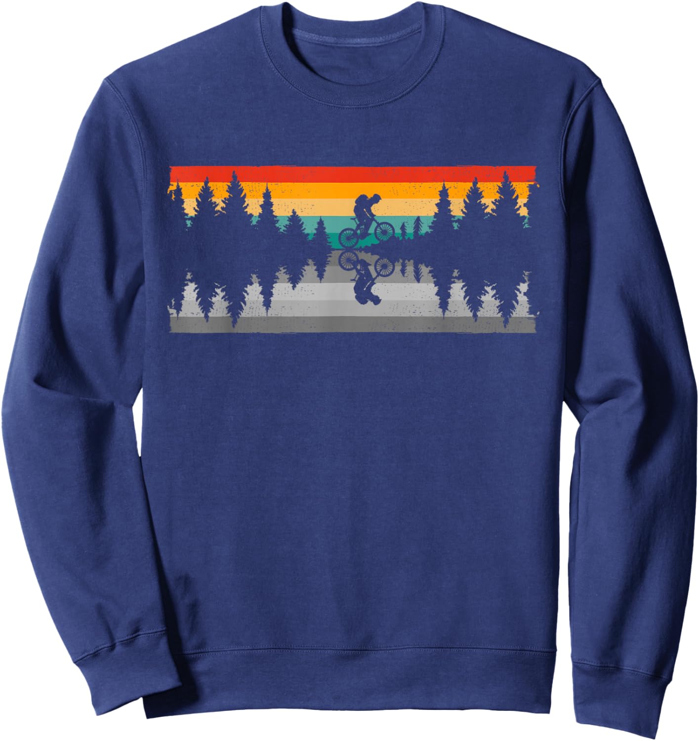 Reflection MTB Mountain Bike Apparel - MTB Mountain Bike Sweatshirt - Sweatshirt | Navy