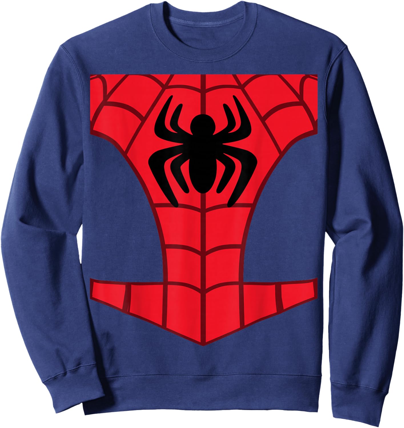 Marvel Spidey and His Amazing Friends Spider-Man Costume Sweatshirt - Sweatshirt | Navy