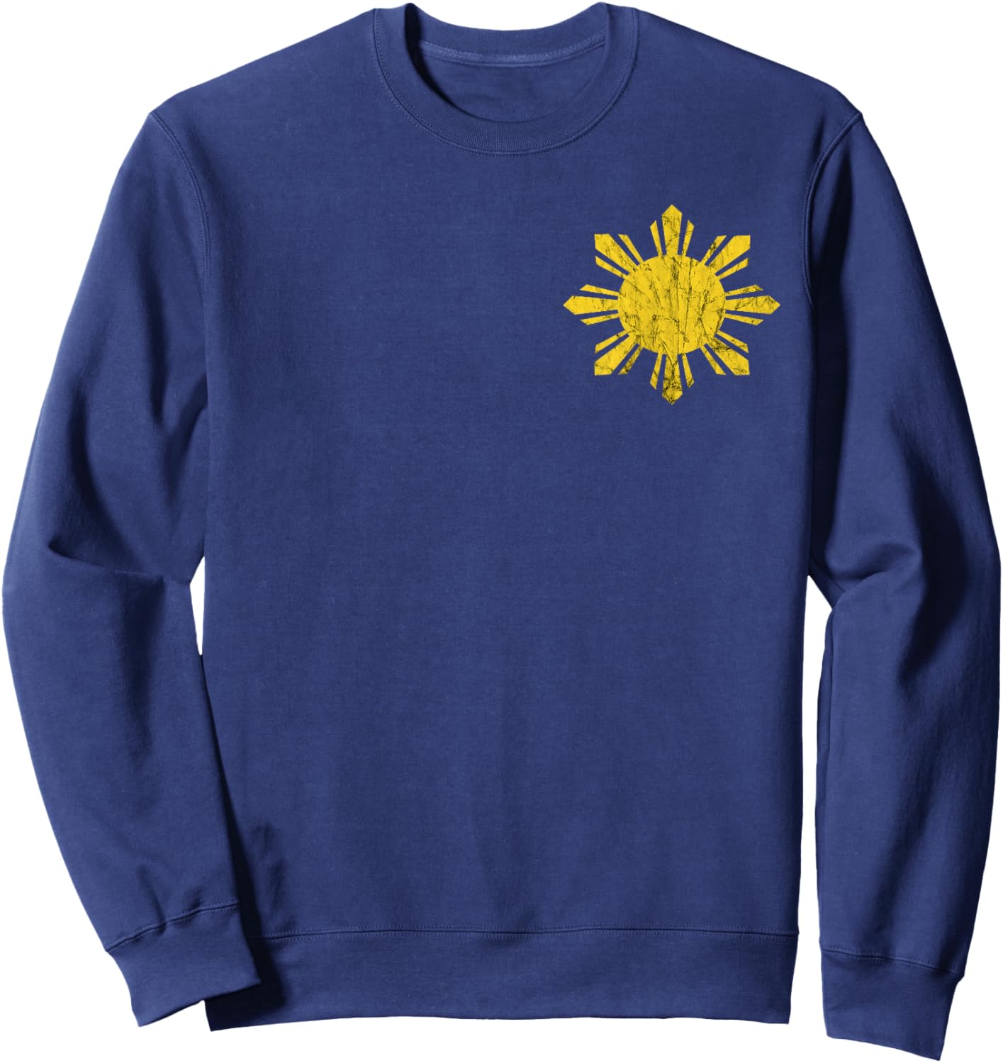 Philippines Filipino Sun Pilipinas Pride Filipino Roots Sweatshirt - Sweatshirt | Navy
