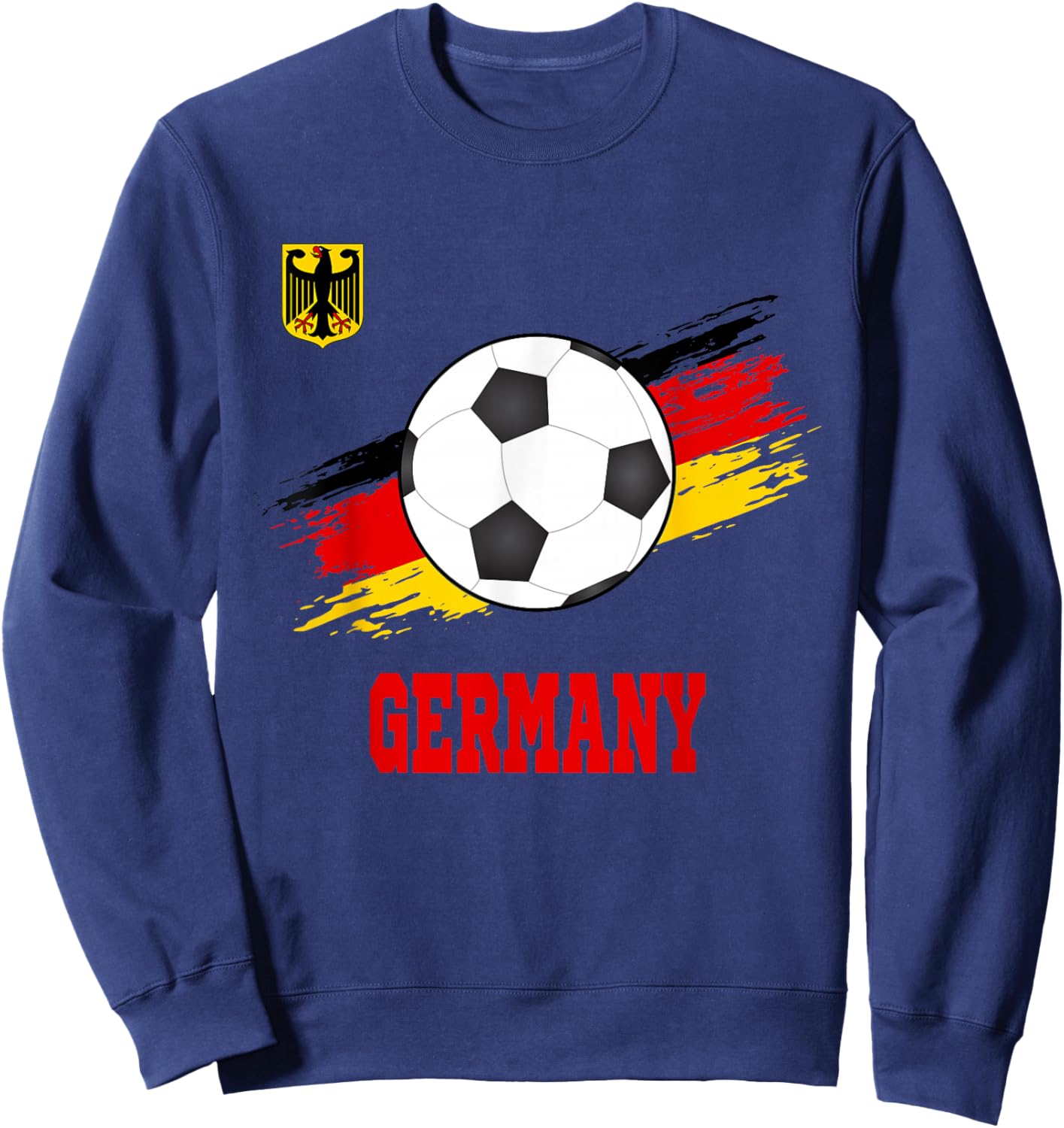 Germany Soccer German Football Germany Futbol Sweatshirt - Sweatshirt | Navy