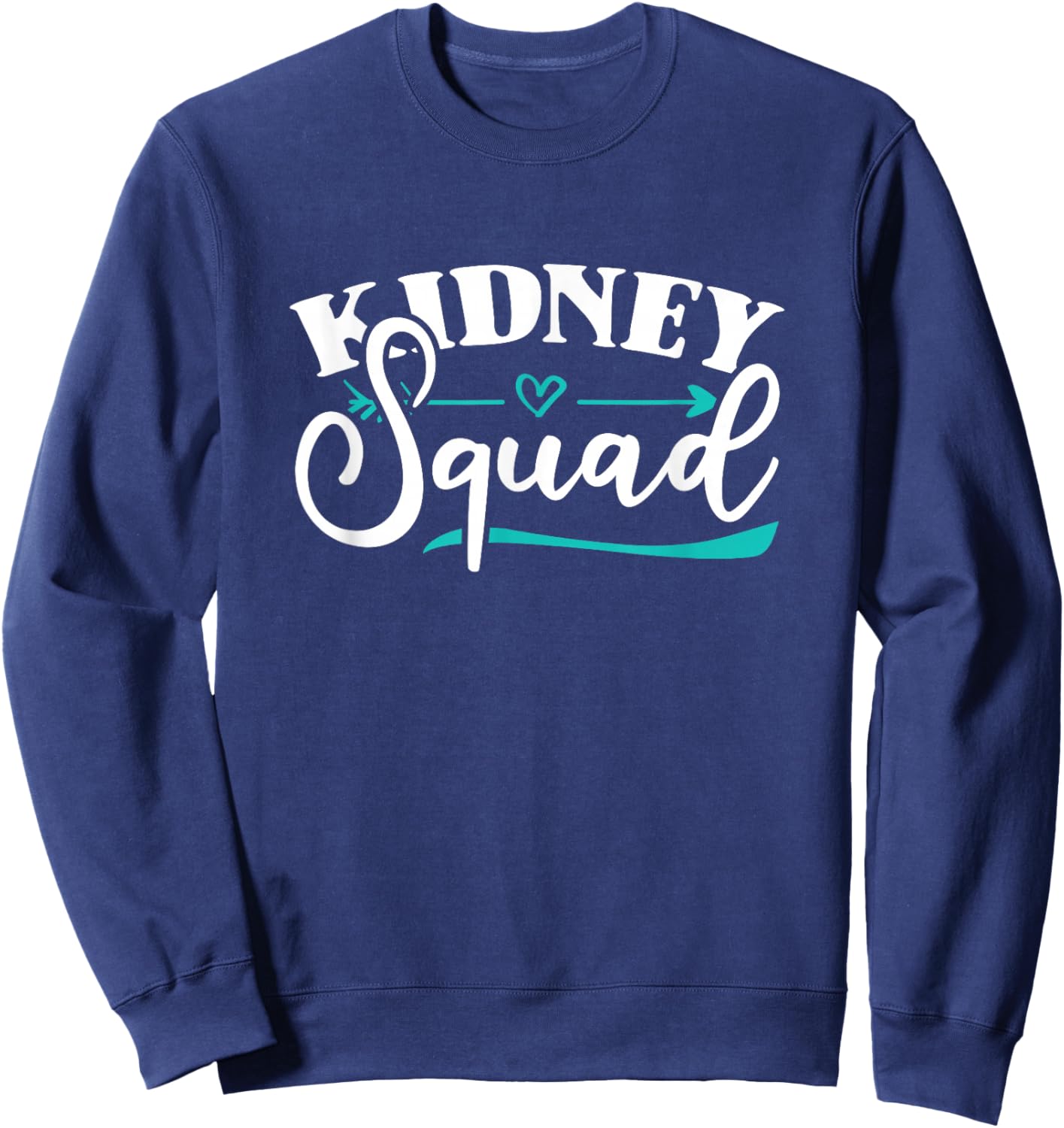 Kidney Squad Nephrology Nurse Dialysis Technician Sweatshirt - Sweatshirt | Navy