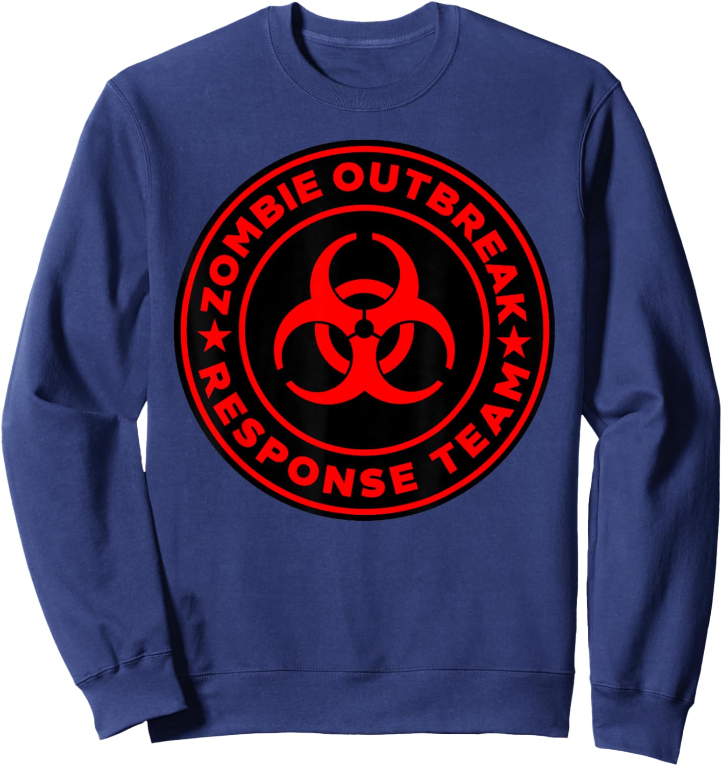 Zombie Outbreak Response Team Sweatshirt - Sweatshirt | Navy