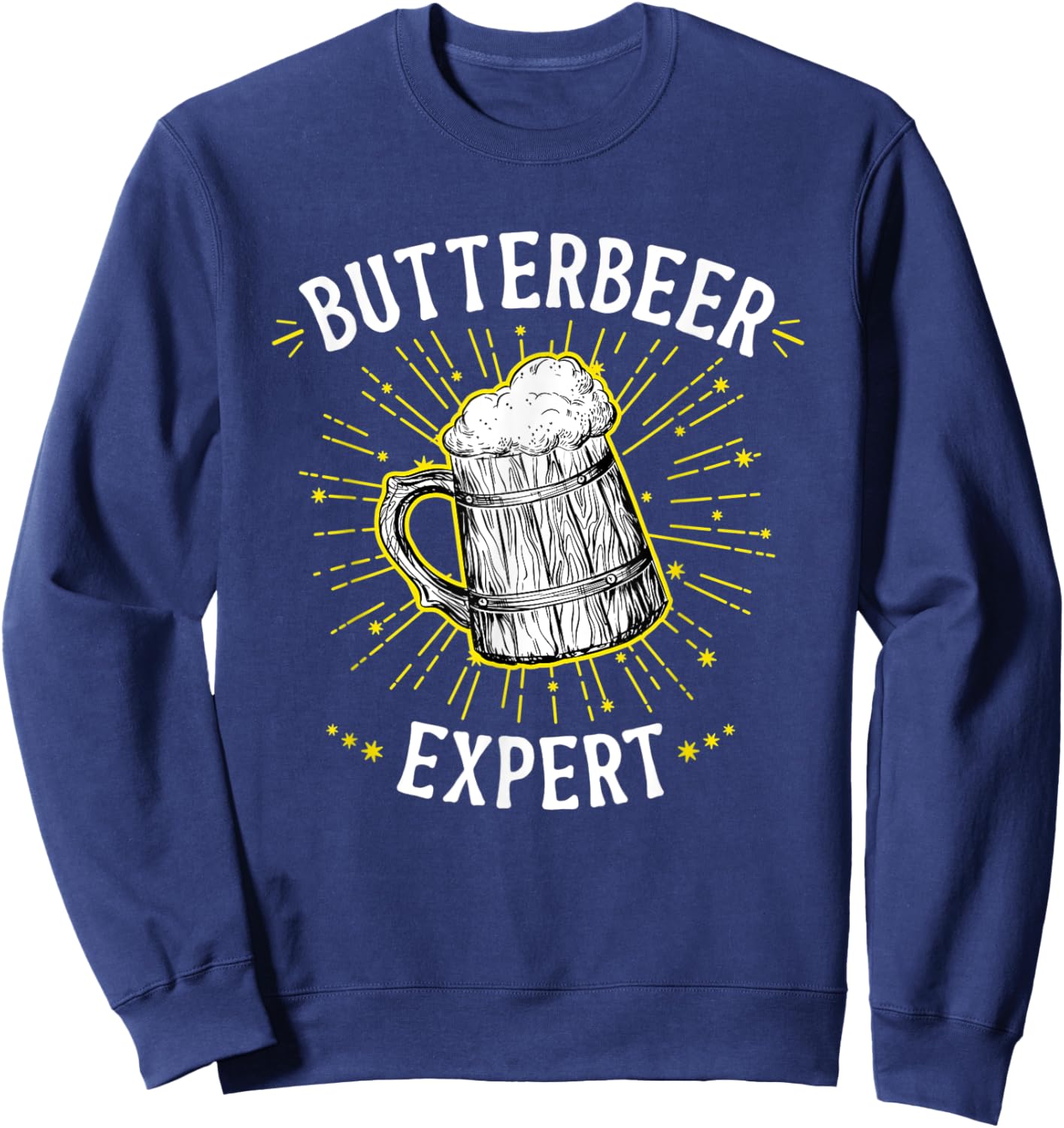 Butterbeer Expert - Butterscotch Beer Sweatshirt - Sweatshirt | Navy