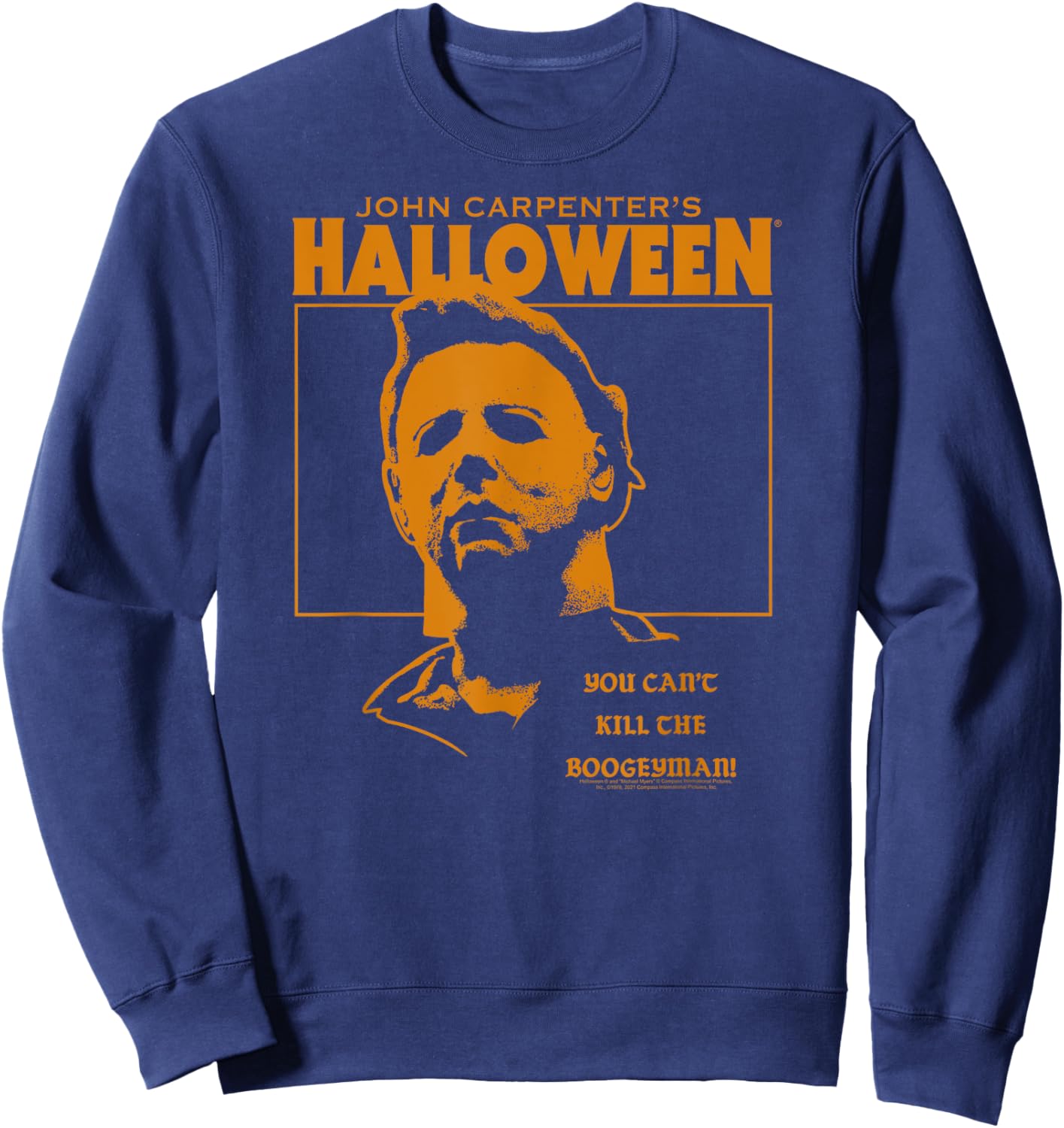 Halloween You Can't Kill The Bogeyman Sweatshirt - Sweatshirt | Navy
