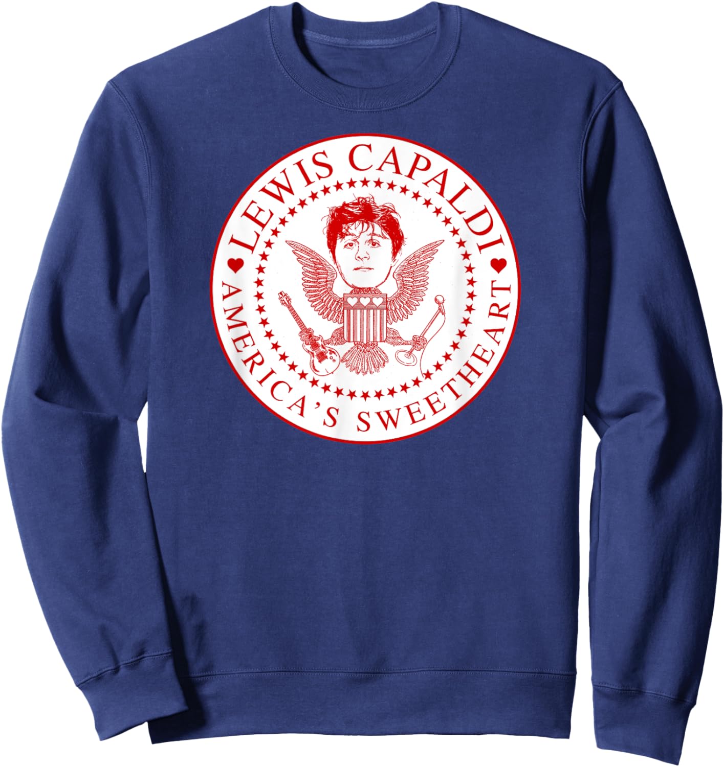 Lewis Capaldi – Presidential Seal Sweatshirt - Sweatshirt | Navy