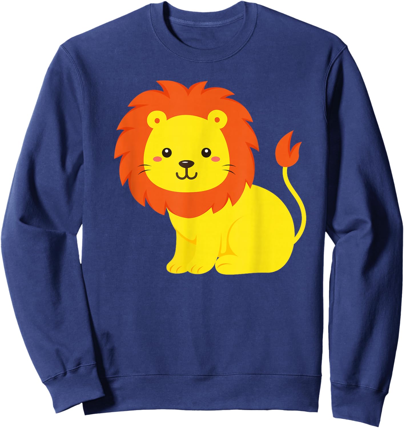 Lion Cub - Lion Baby - Little Lion - Lions Sweatshirt - Sweatshirt | Navy