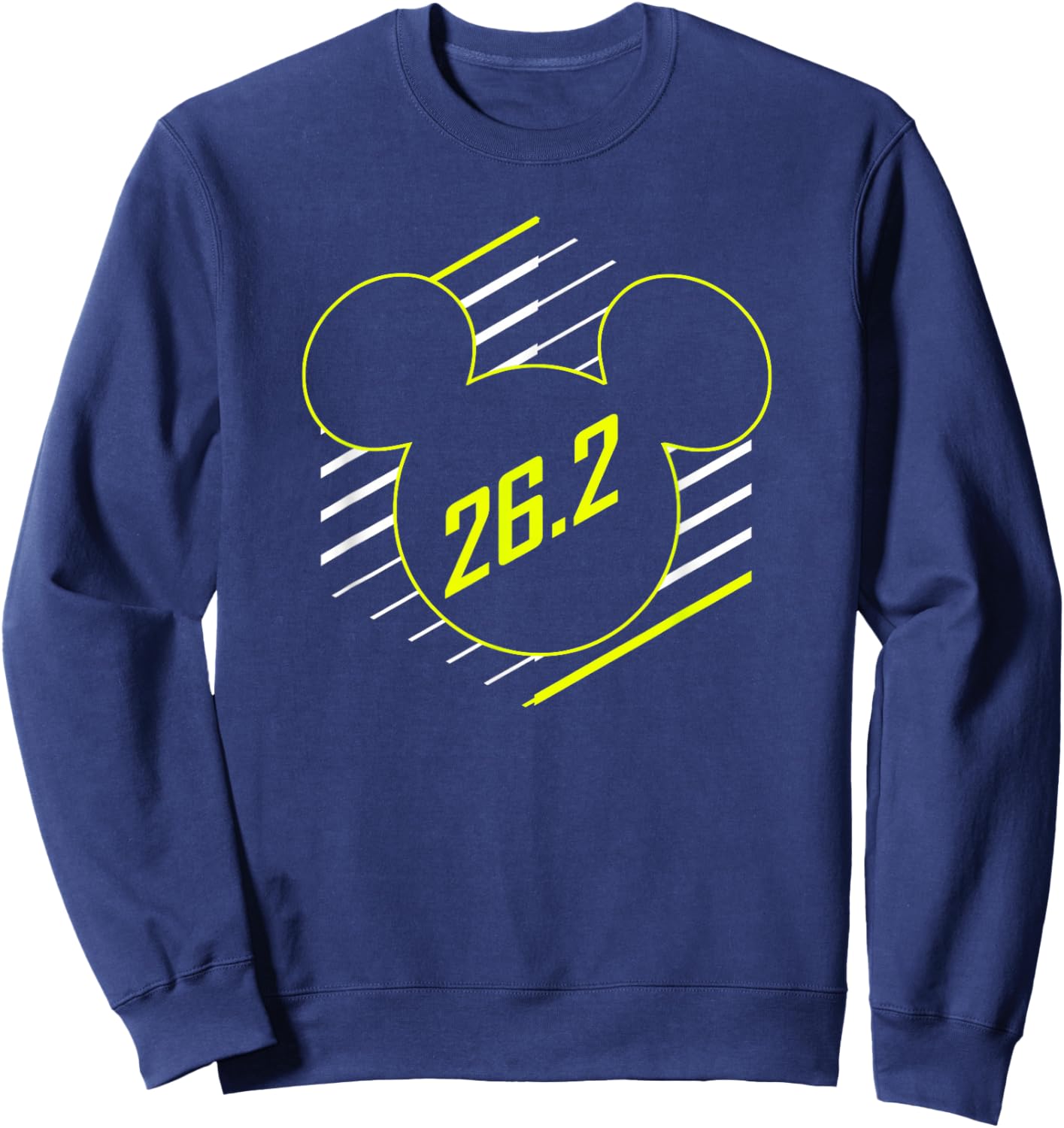 Disney Mickey Mouse Marathon Runner Logo Sweatshirt - Sweatshirt | Navy