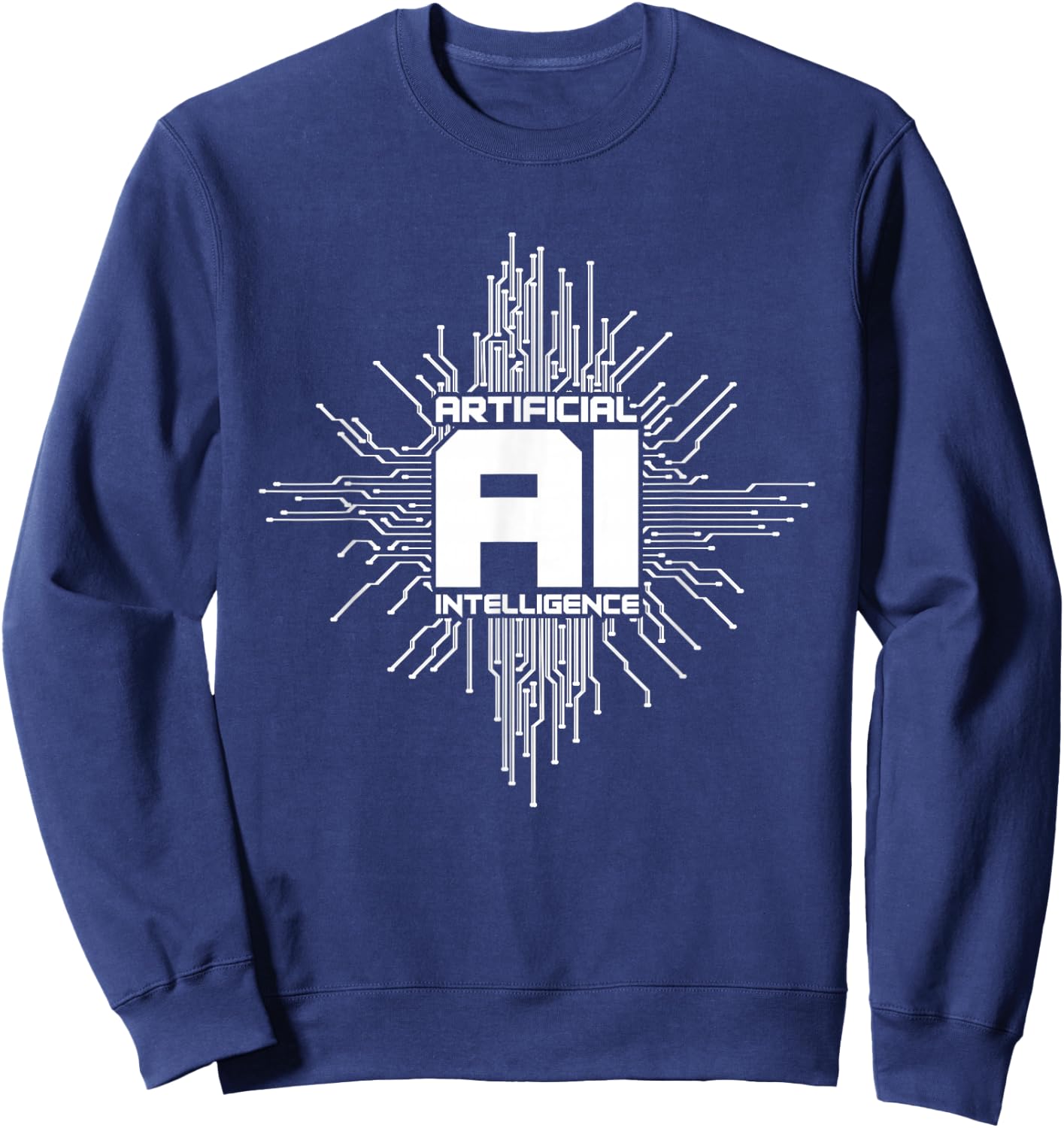 Artificial Intelligence AI | Computer Science Sweatshirt - Sweatshirt | Navy