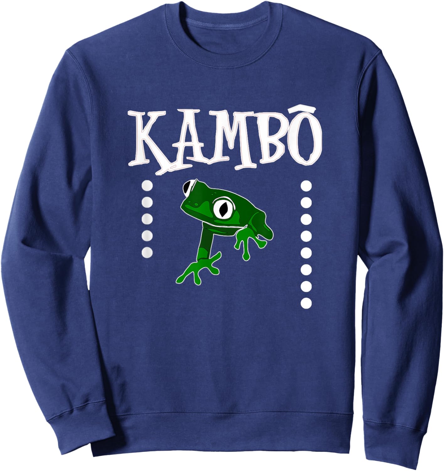 Phyllomedusa Bicolor Giant Monkey Frog Venom Cleansing Sweatshirt - Sweatshirt | Navy
