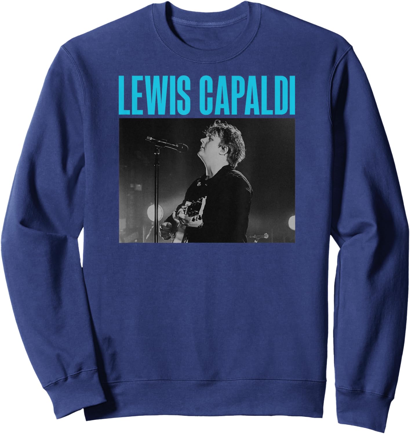 Lewis Capaldi – Live Photo Sweatshirt - Sweatshirt | Navy