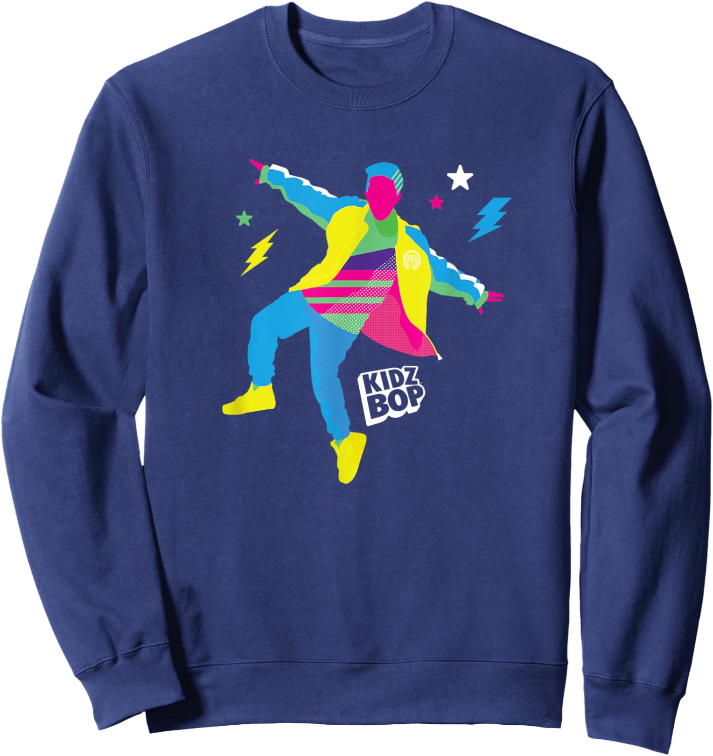 Kidz BOP - Pop Star Silhouette (Solo) Sweatshirt - Sweatshirt | Navy