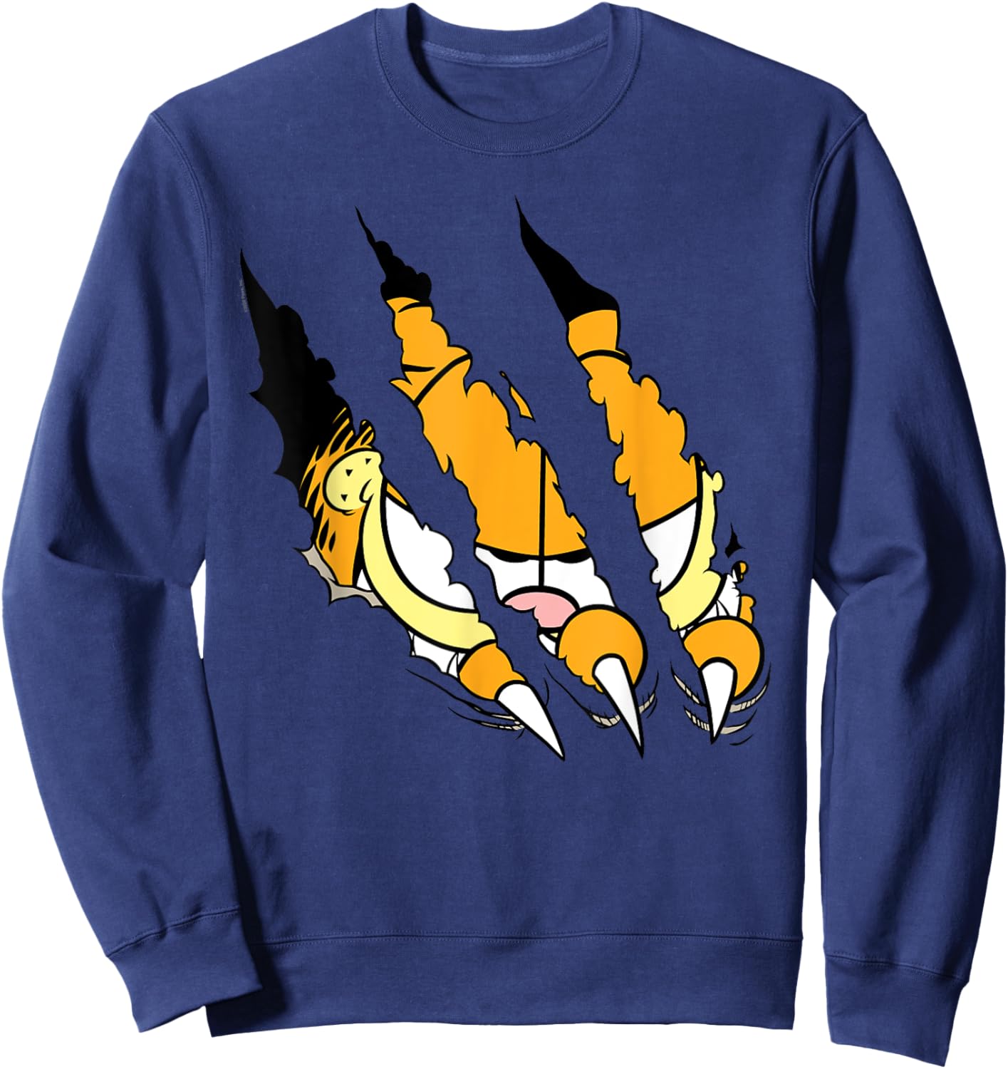 Garfield Claws Sweatshirt - Sweatshirt | Navy