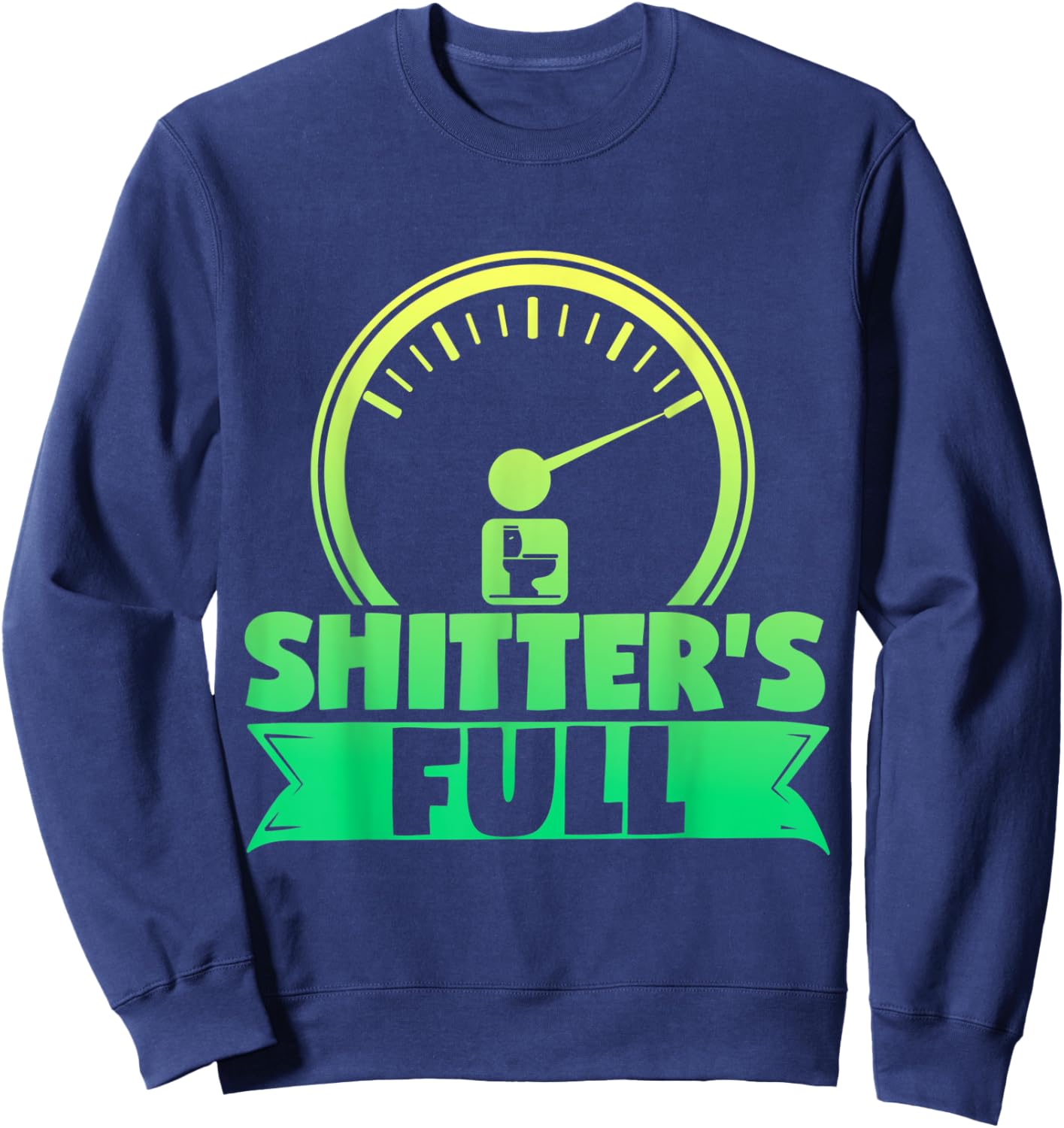 Motorhome RV Camping Camper ShitterS Full Sweatshirt - Sweatshirt | Navy