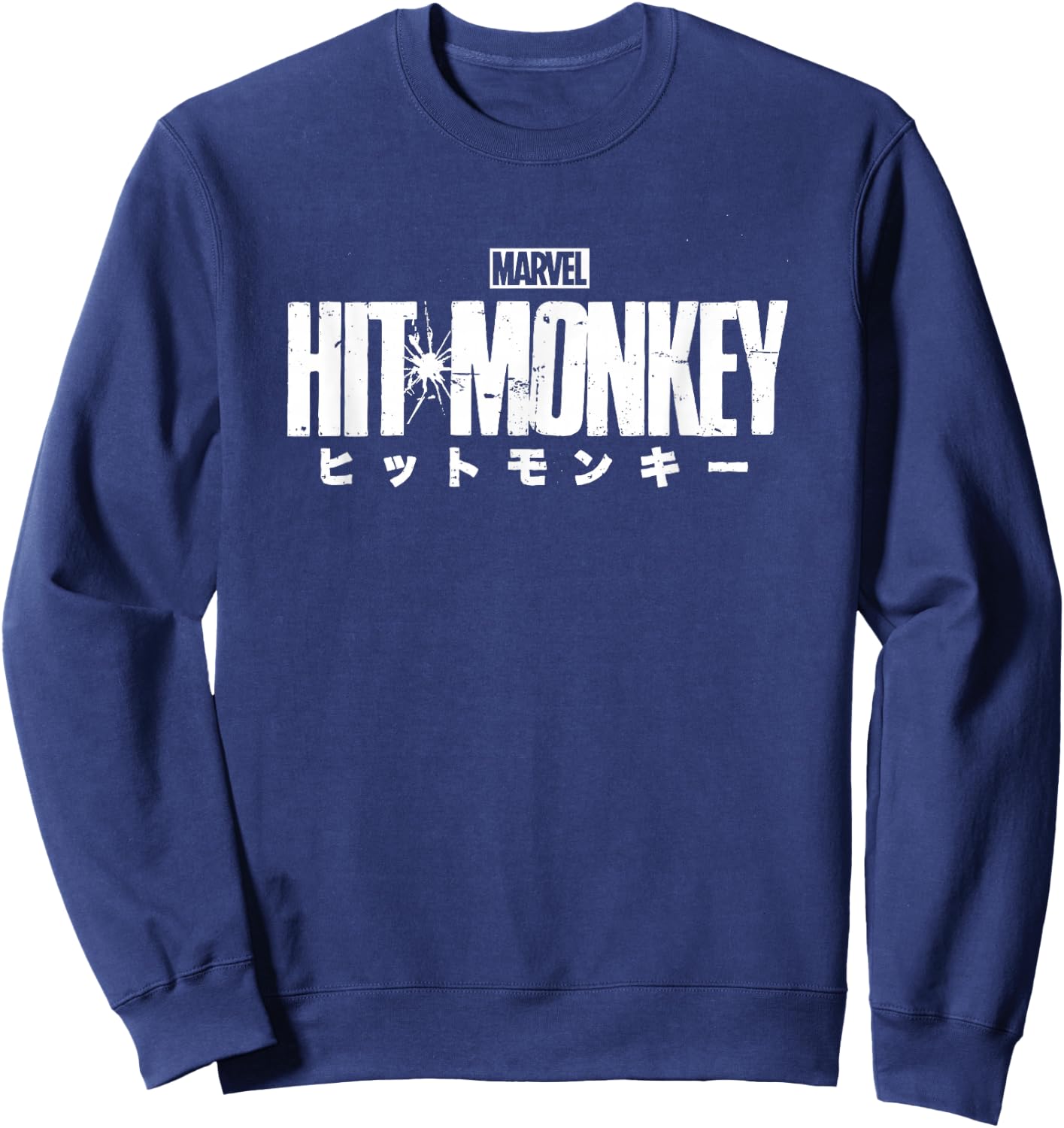 Marvel Hit Monkey Logo Sweatshirt - Sweatshirt | Navy