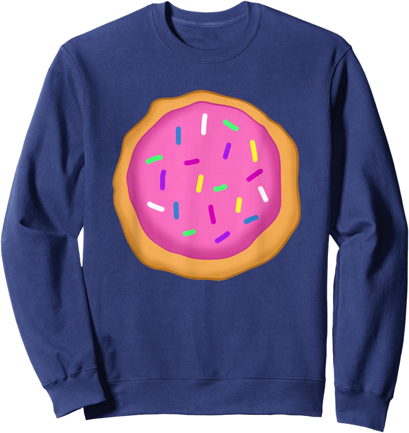 Pink Sugar Cookie Costume Scout Cookie Lover Dealer Baker Sweatshirt - Sweatshirt | Navy