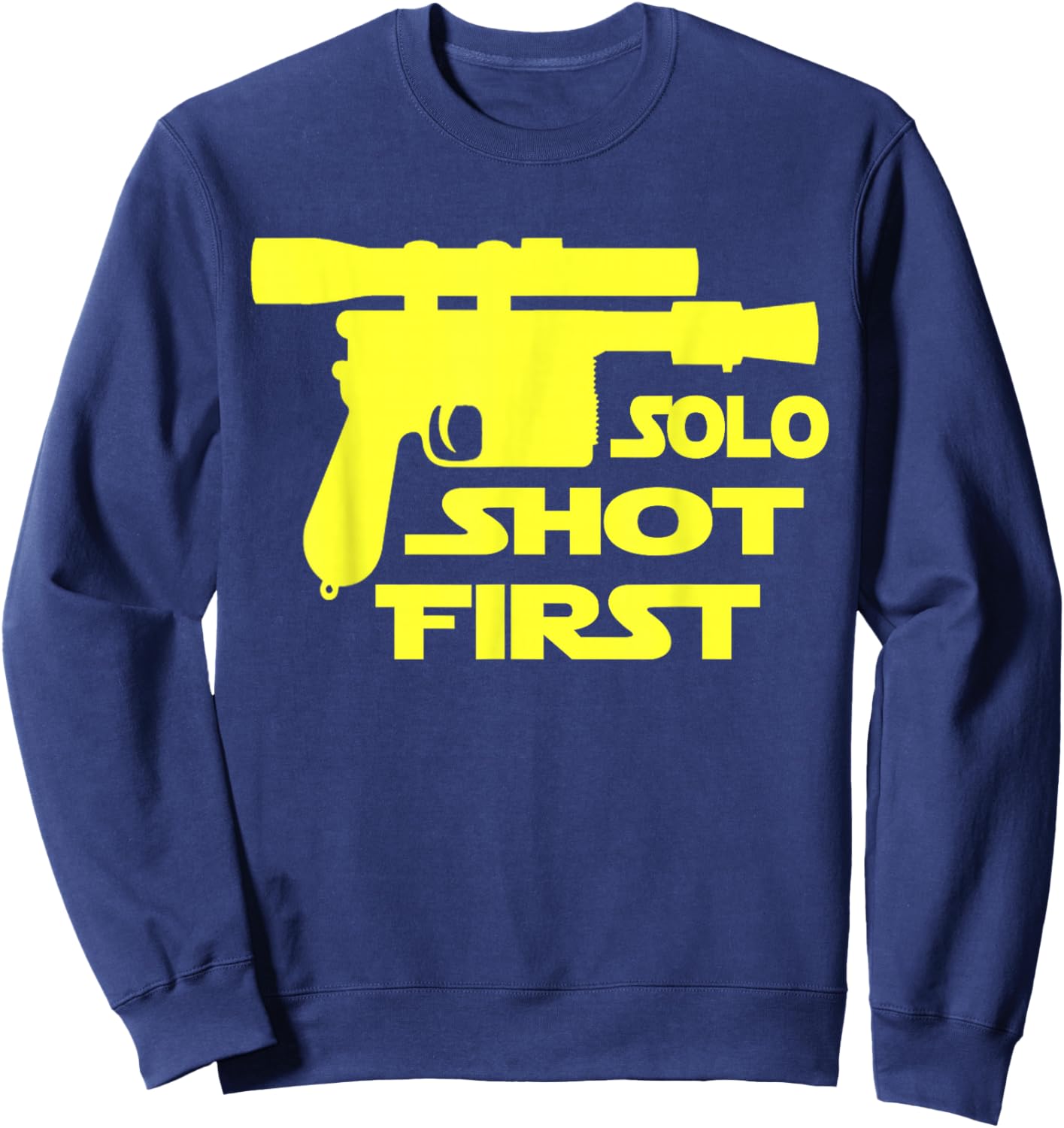 Solo Shot First Sweatshirt - Sweatshirt | Navy