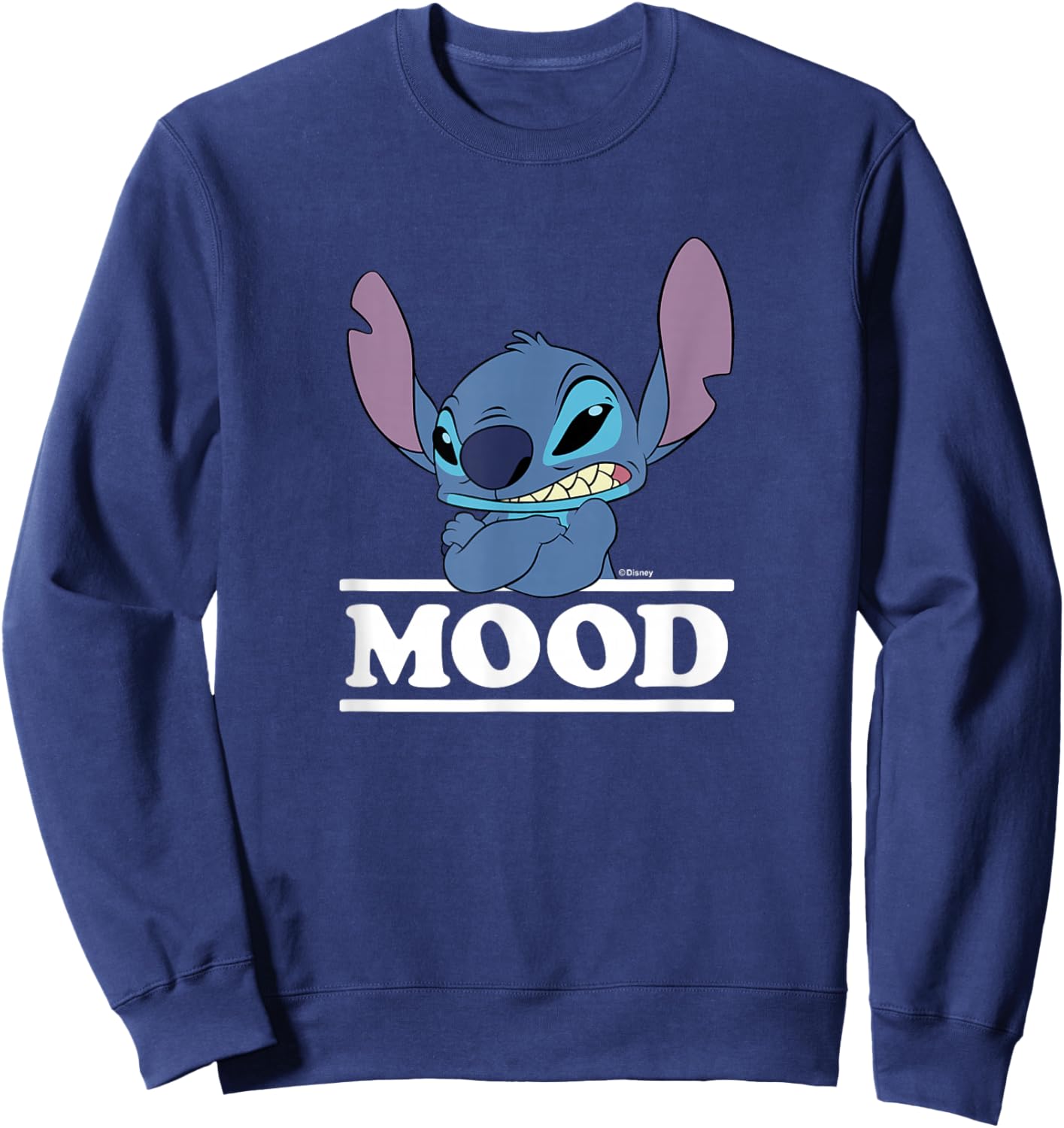 Lilo & Stitch Mood Sweatshirt - Sweatshirt | Navy