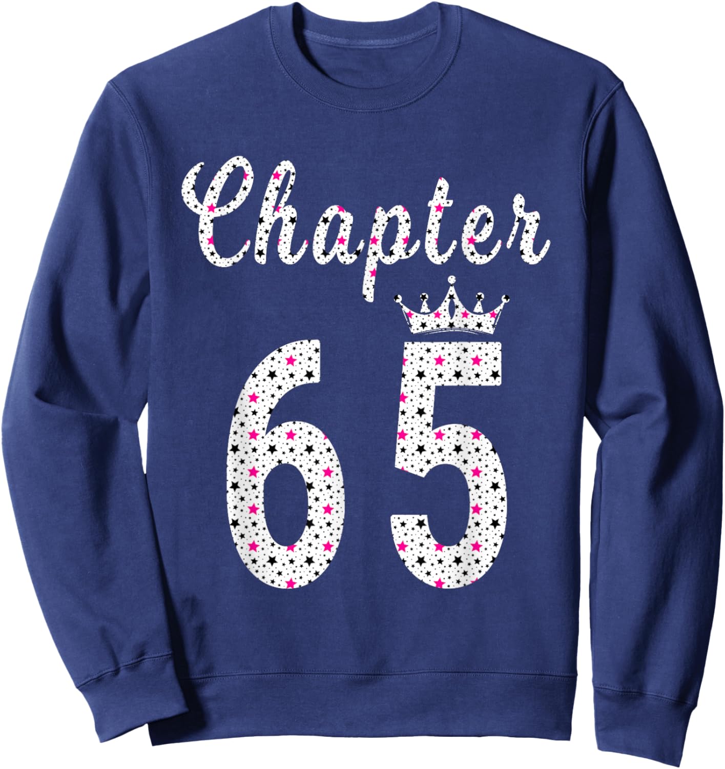 65th Birthday Sweatshirt - Sweatshirt | Navy