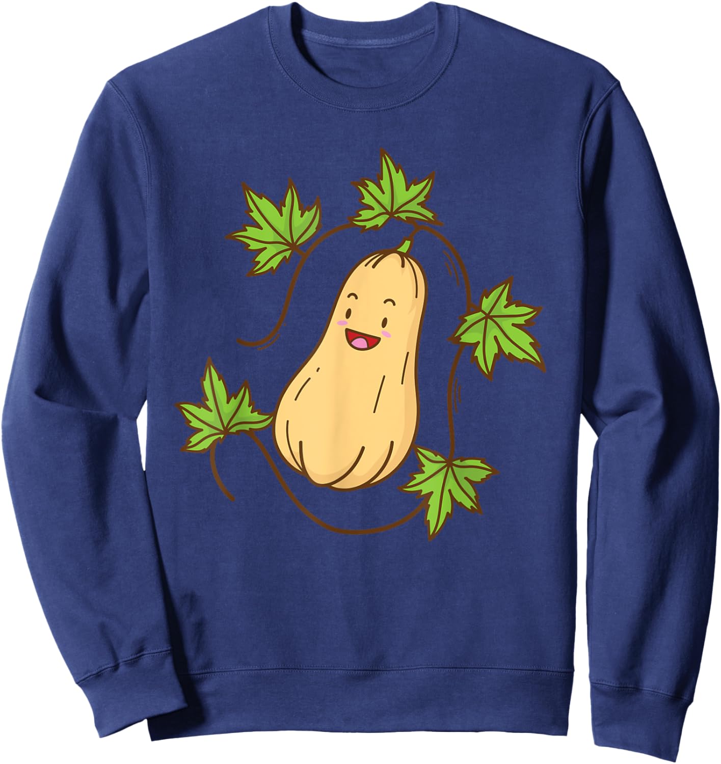 Butternut Squash in Nature Sweatshirt - Sweatshirt | Navy