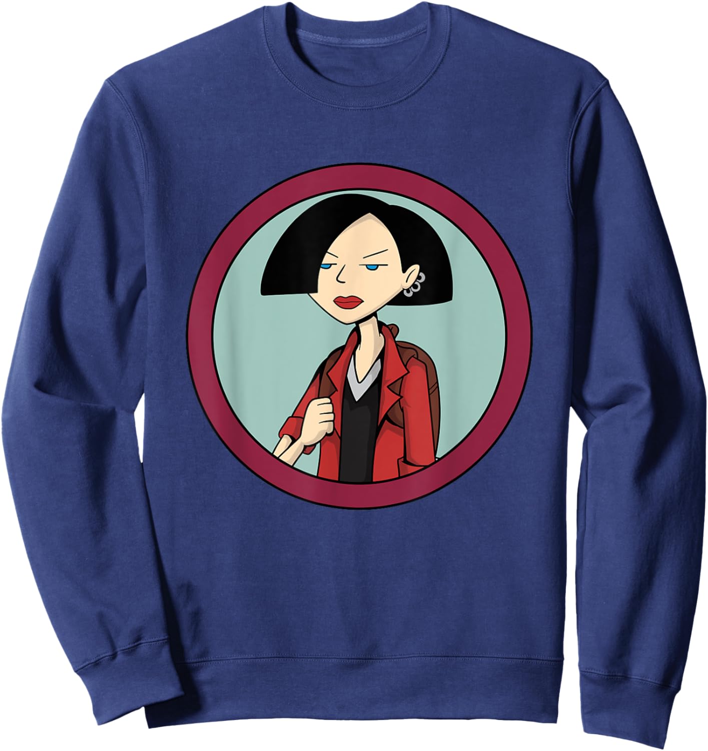 Mademark x Daria - Jane Lane “Oh Bummer!” Daria Sweatshirt - Sweatshirt | Navy