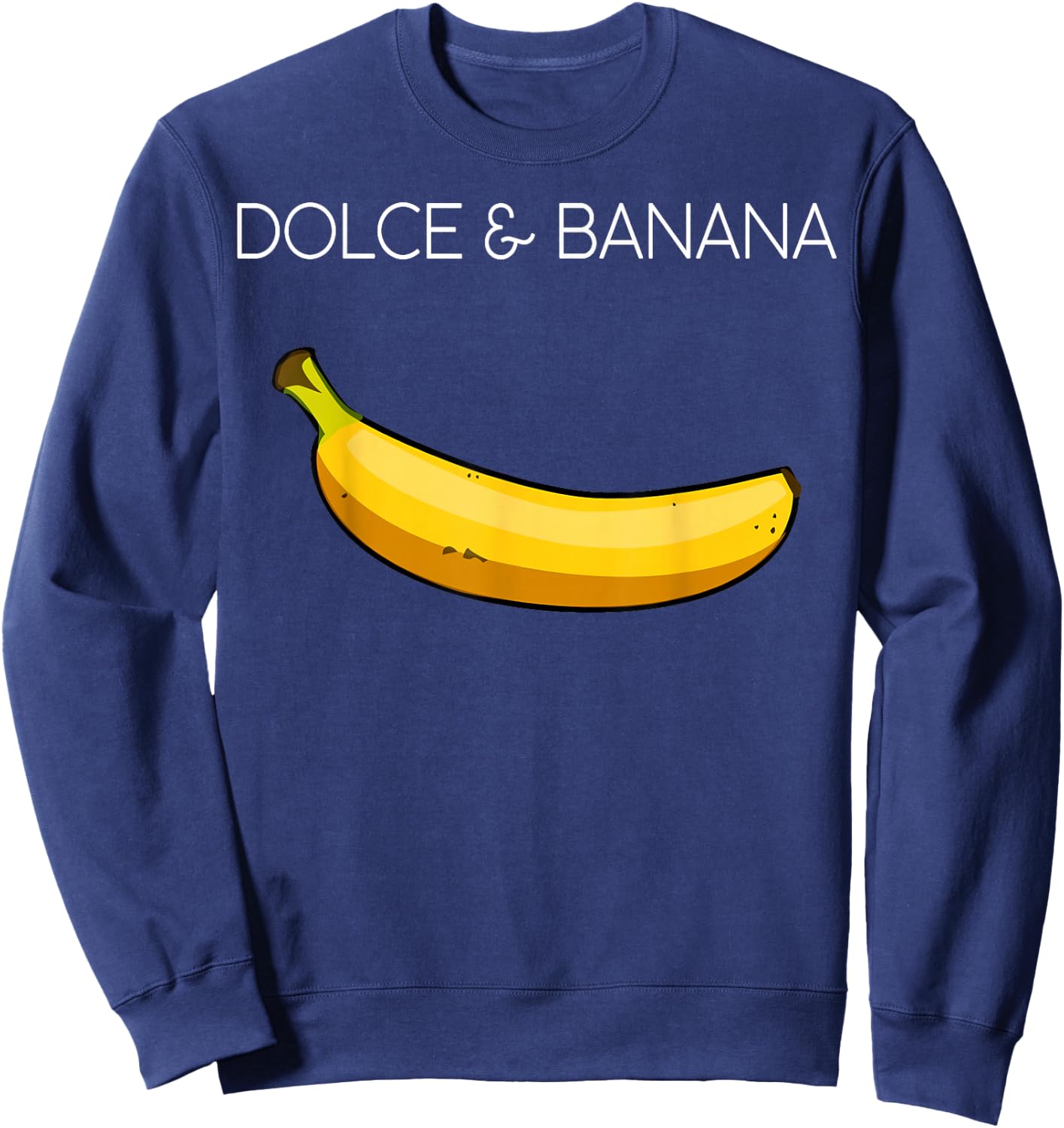 Dolce & Banana Sweatshirt - Sweatshirt | Navy