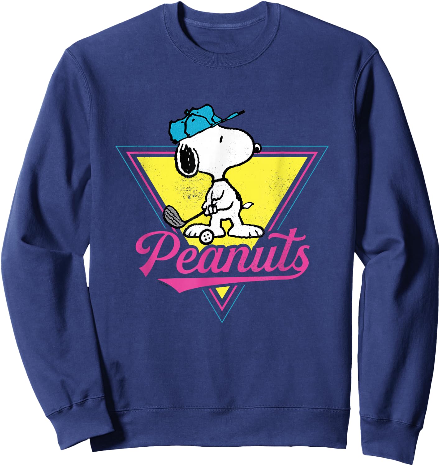 Peanuts - Golf Snoopy Sweatshirt - Sweatshirt | Navy