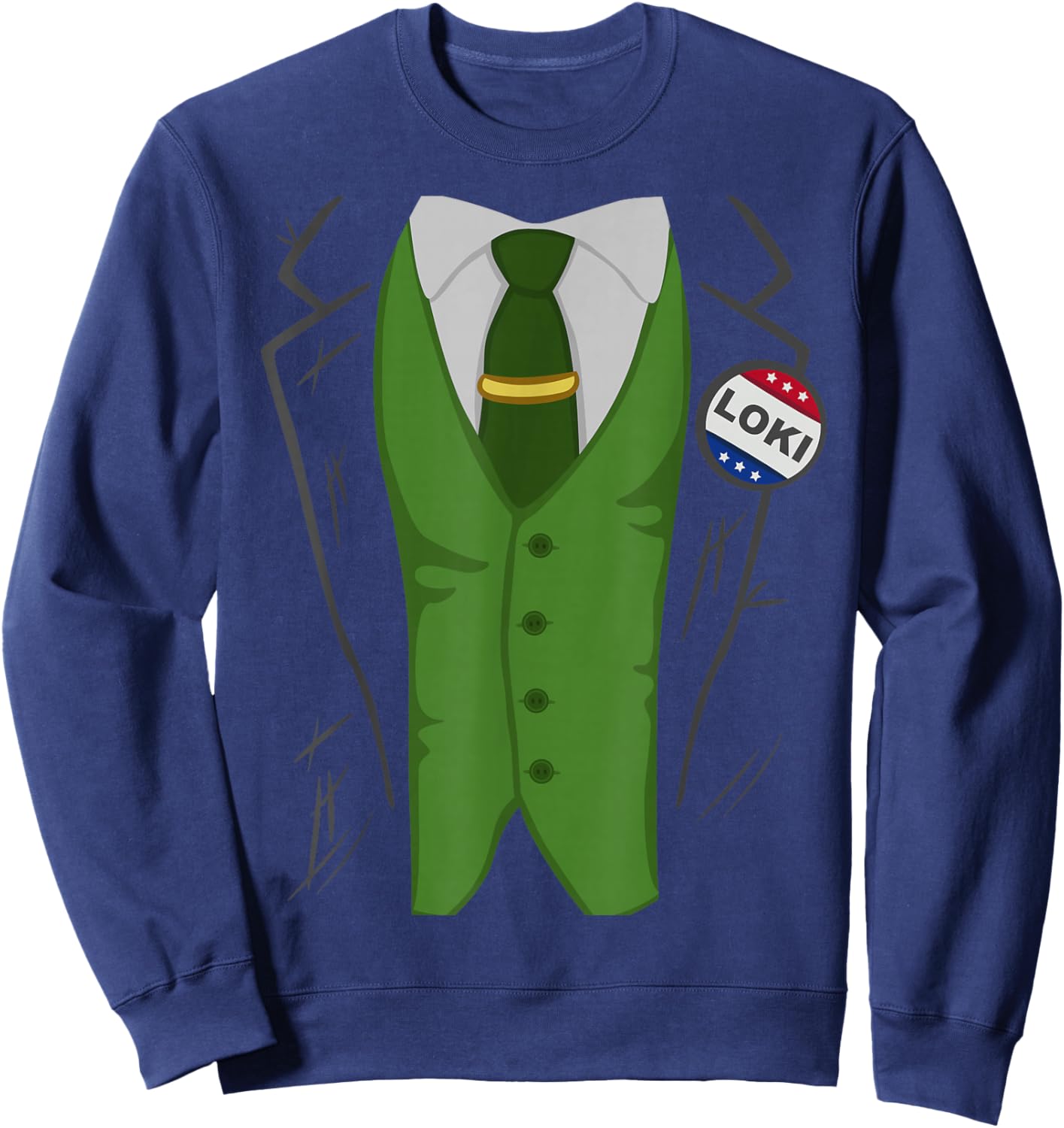 Marvel Loki President Loki Costume Sweatshirt - Sweatshirt | Navy