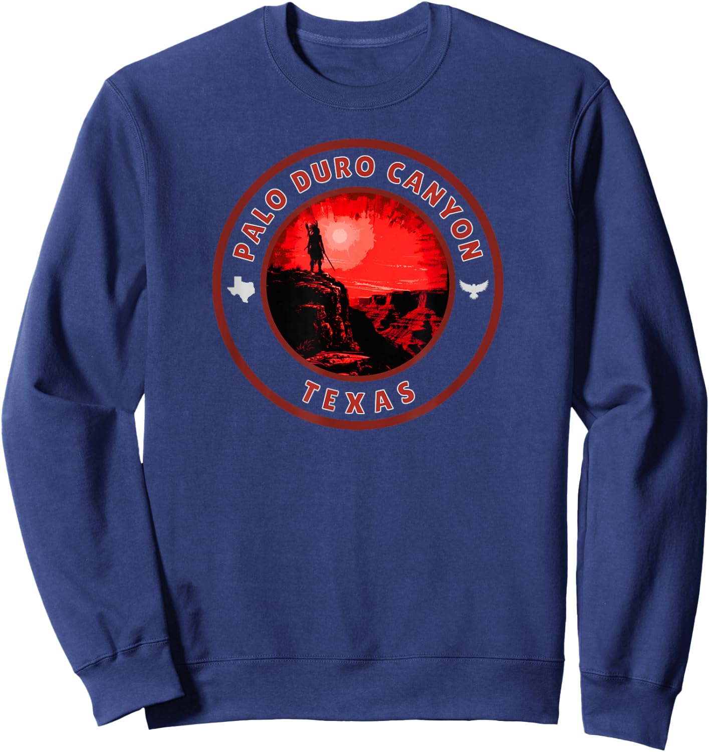 Palo Duro Canyon Texas Sweatshirt - Sweatshirt | Navy