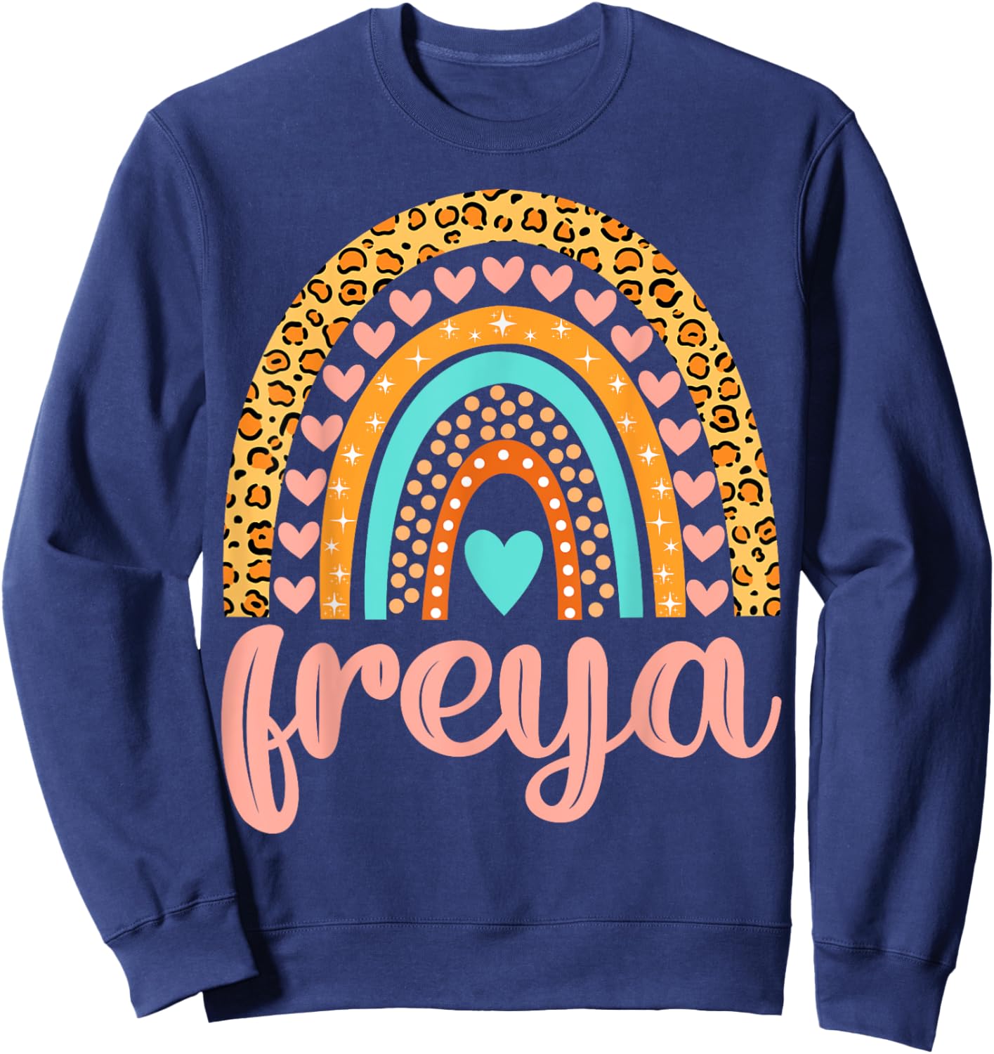 Freya Freya Name Birthday Shirt Gift Sweatshirt - Sweatshirt | Navy