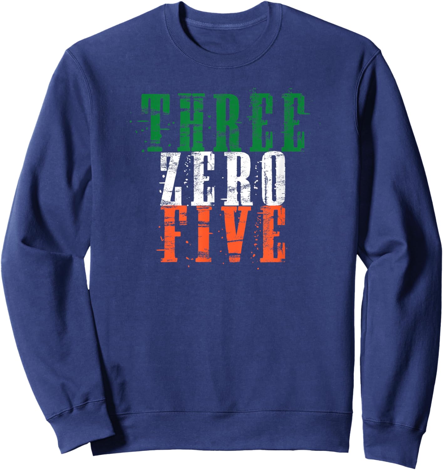 Three Zero Five 305 Miami Dade County Sweatshirt - Sweatshirt | Navy