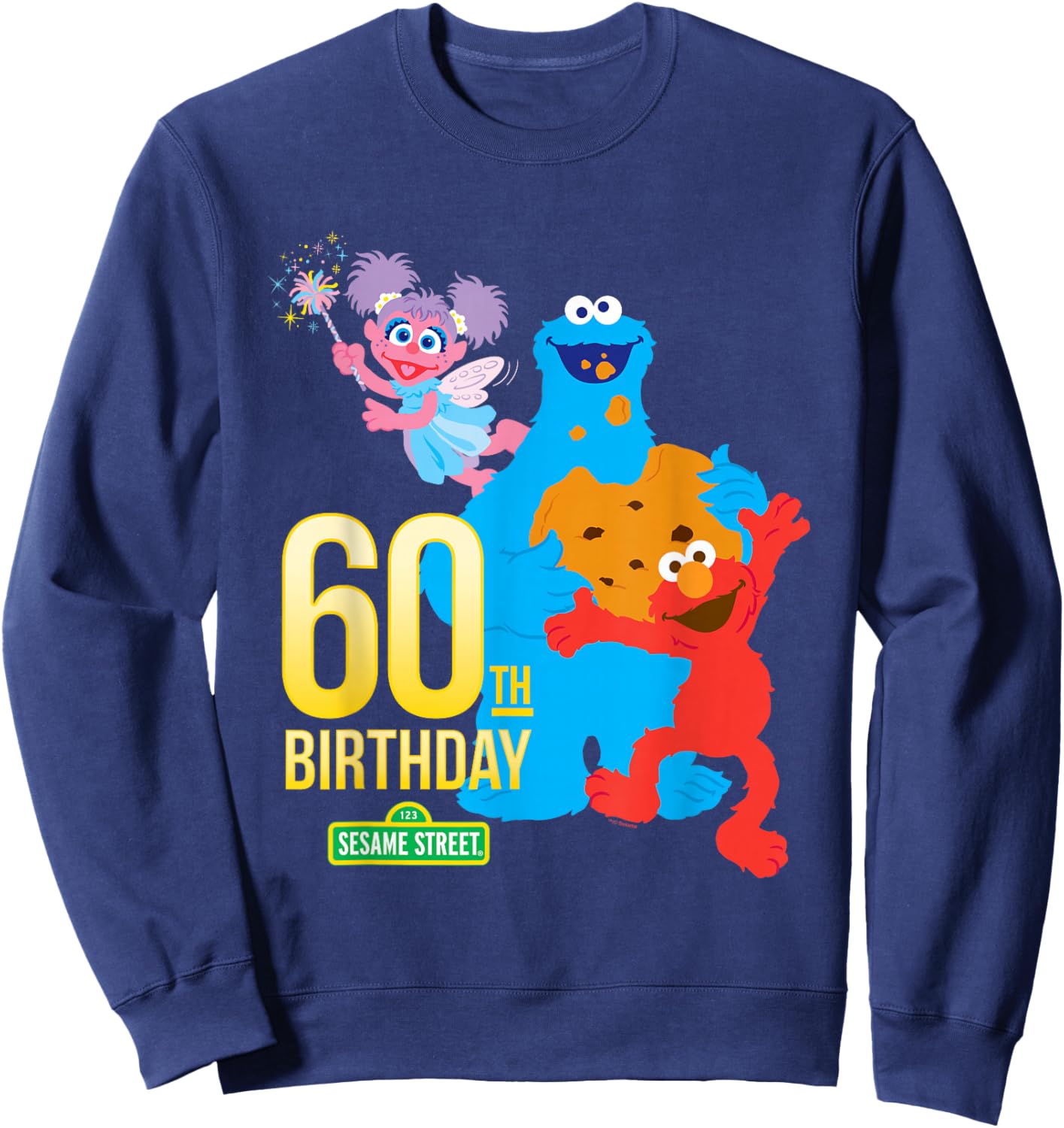 Sesame Street 60th Birthday Sweatshirt - Sweatshirt | Navy