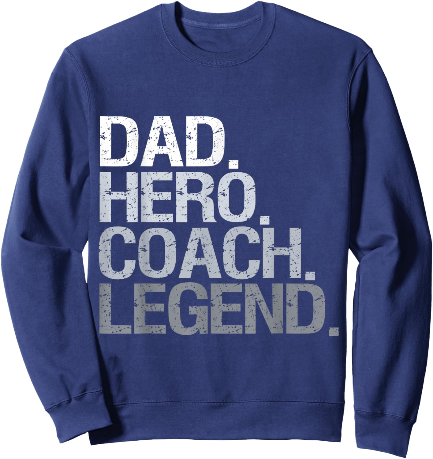 Dad coach Sweatshirt - Sweatshirt | Navy