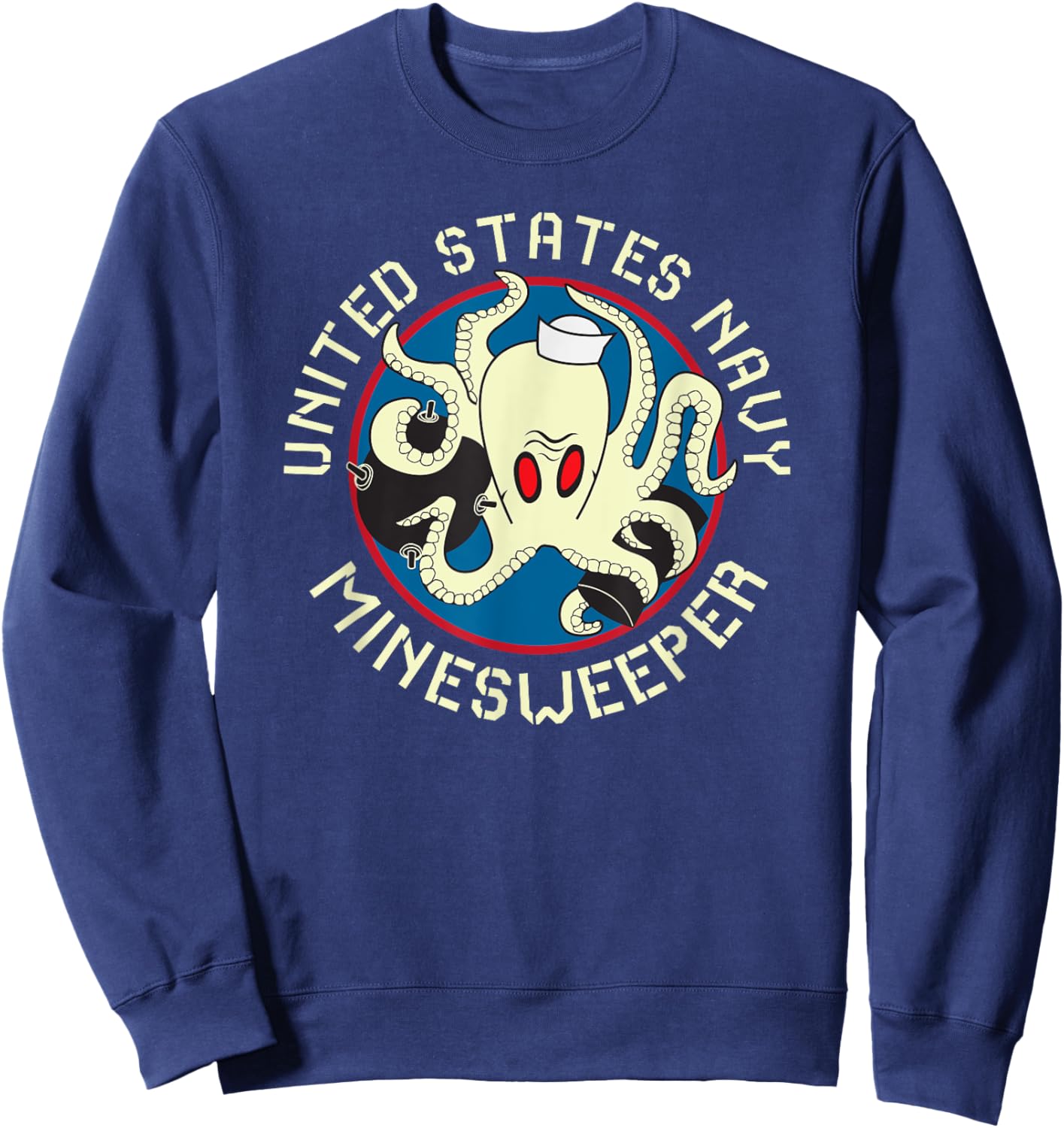 United States Navy Minesweeper Sweatshirt - Sweatshirt | Navy