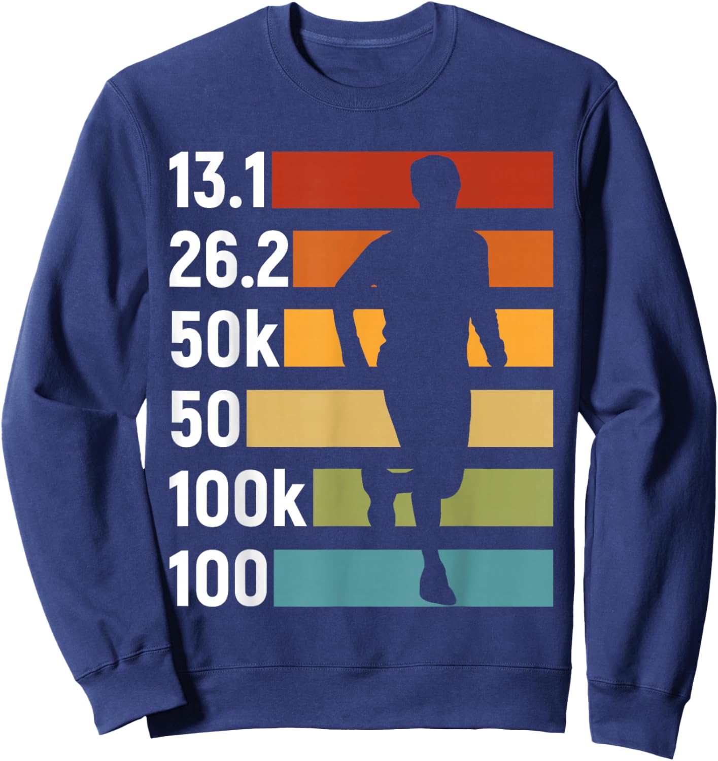 Ultramarathon Ultra Running Ultra Marathon Runner Sweatshirt - Sweatshirt | Navy