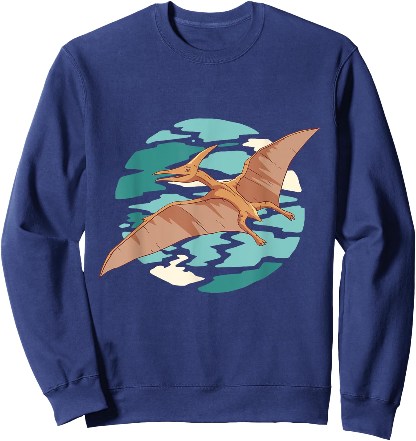 Pteranodon dinosaur Sweatshirt - Sweatshirt | Navy