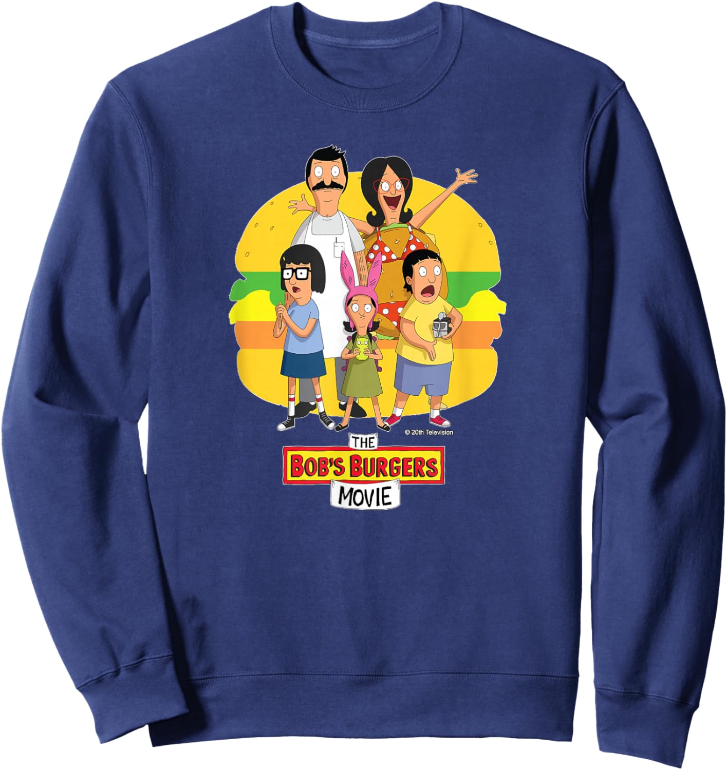 The Bob’s Burgers Movie Logo Sweatshirt - Sweatshirt | Navy
