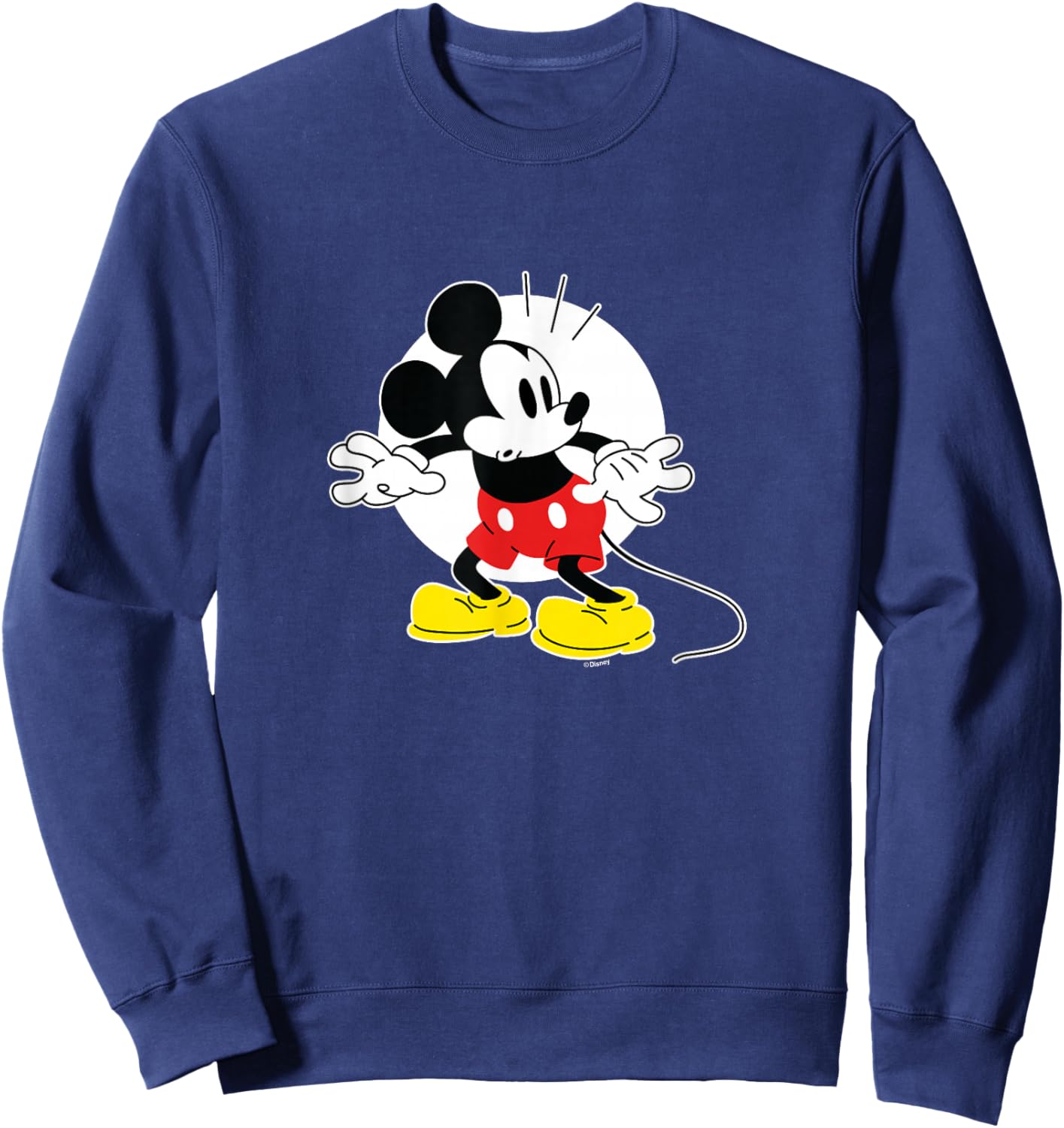 Disney - Mickey Surprised Sweatshirt - Sweatshirt | Navy