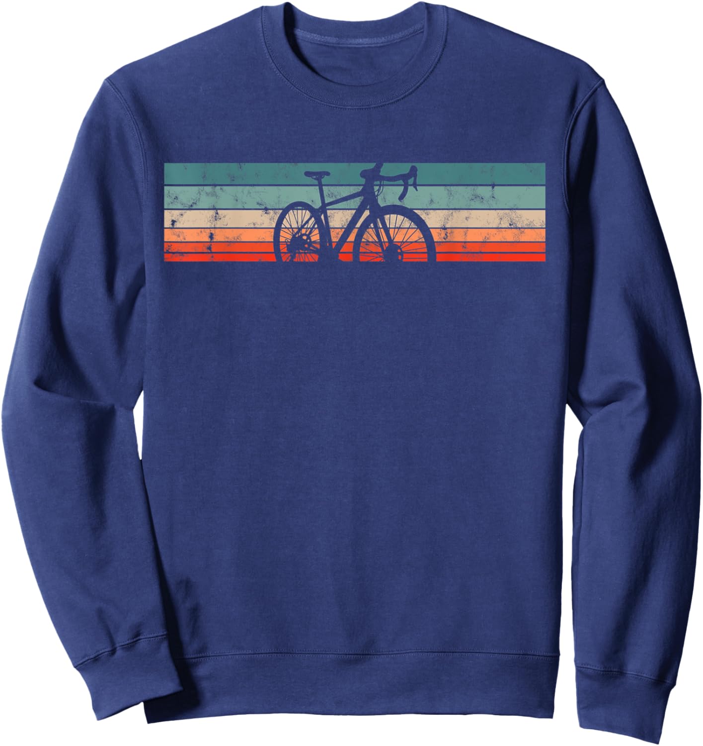 Race Bike Cycling Race Bike Bike Sweatshirt - Sweatshirt | Navy
