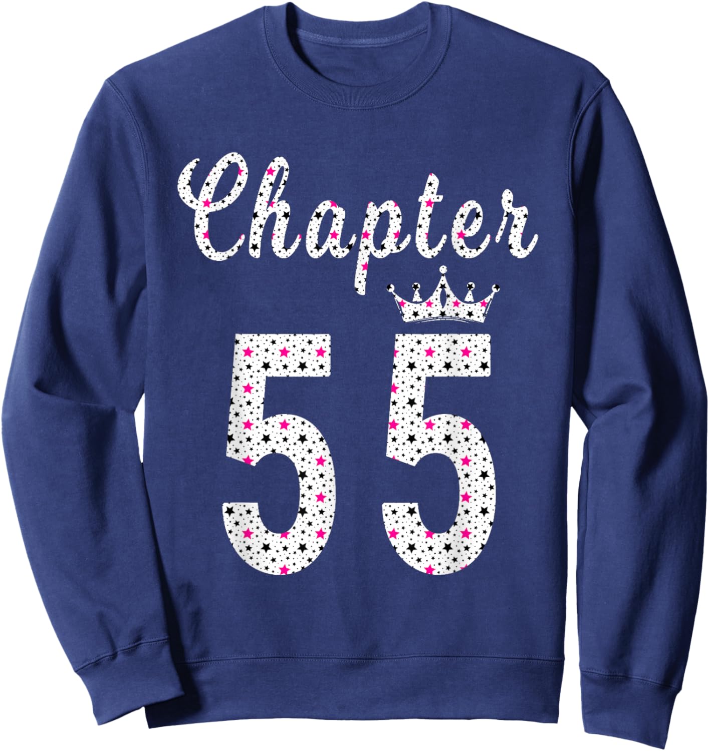 55th Birthday Sweatshirt - Sweatshirt | Navy