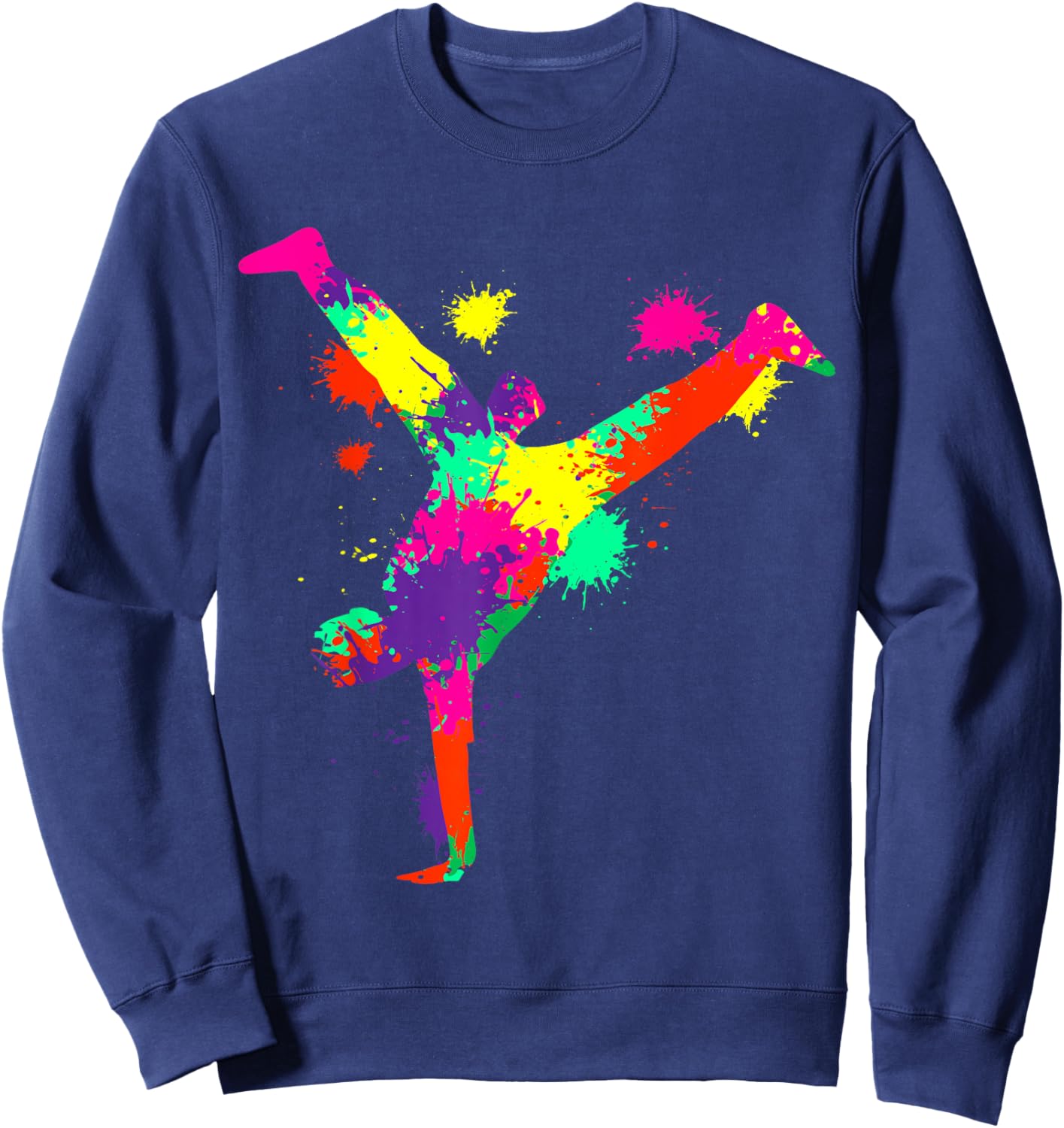 Breakdancer Breakdance Breakdancing Kids Boys Men Sweatshirt - Sweatshirt | Navy