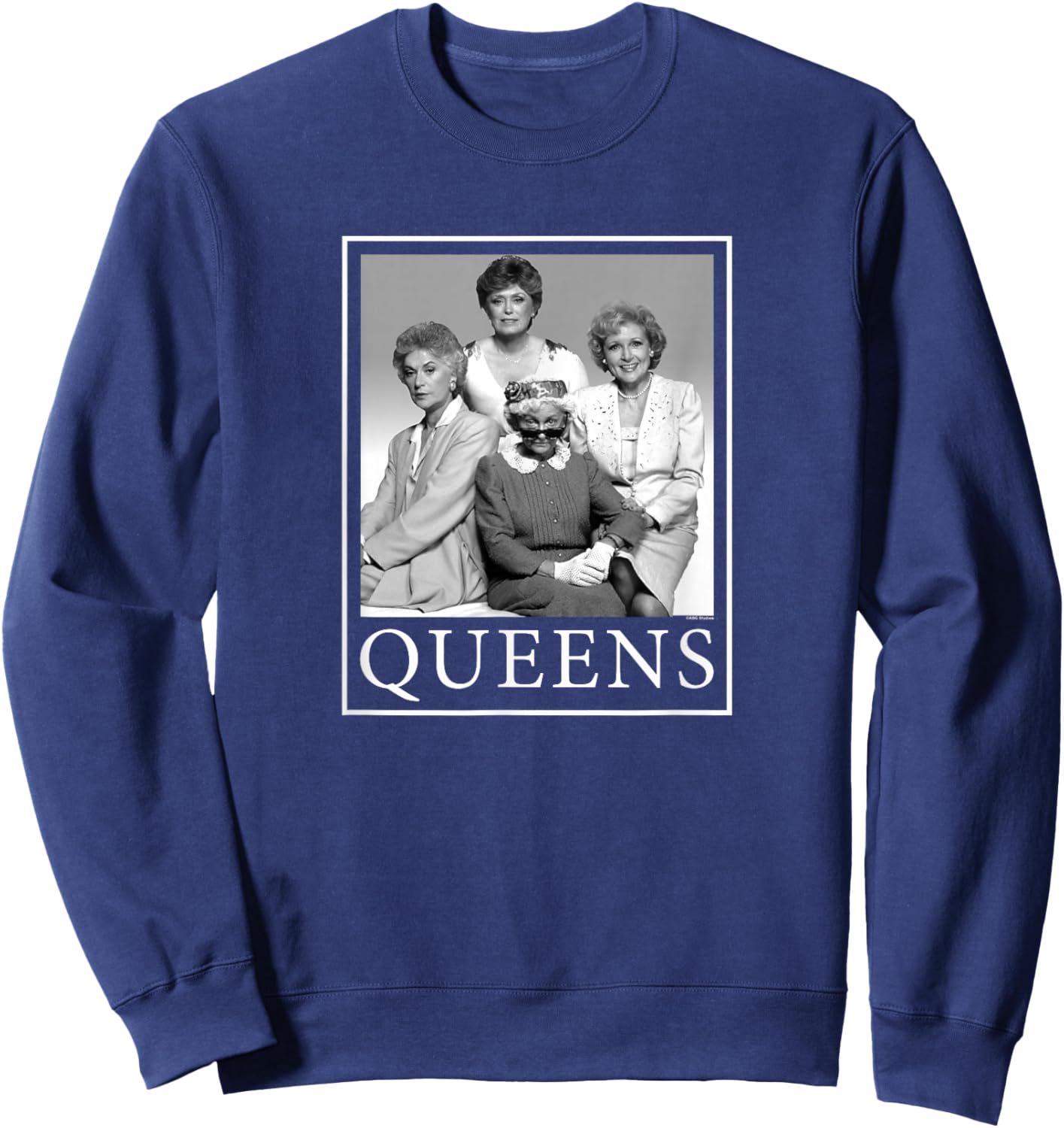 The Golden Girls - Queens Rose Sophia Blanche Dorothy Sweatshirt - Sweatshirt | Navy
