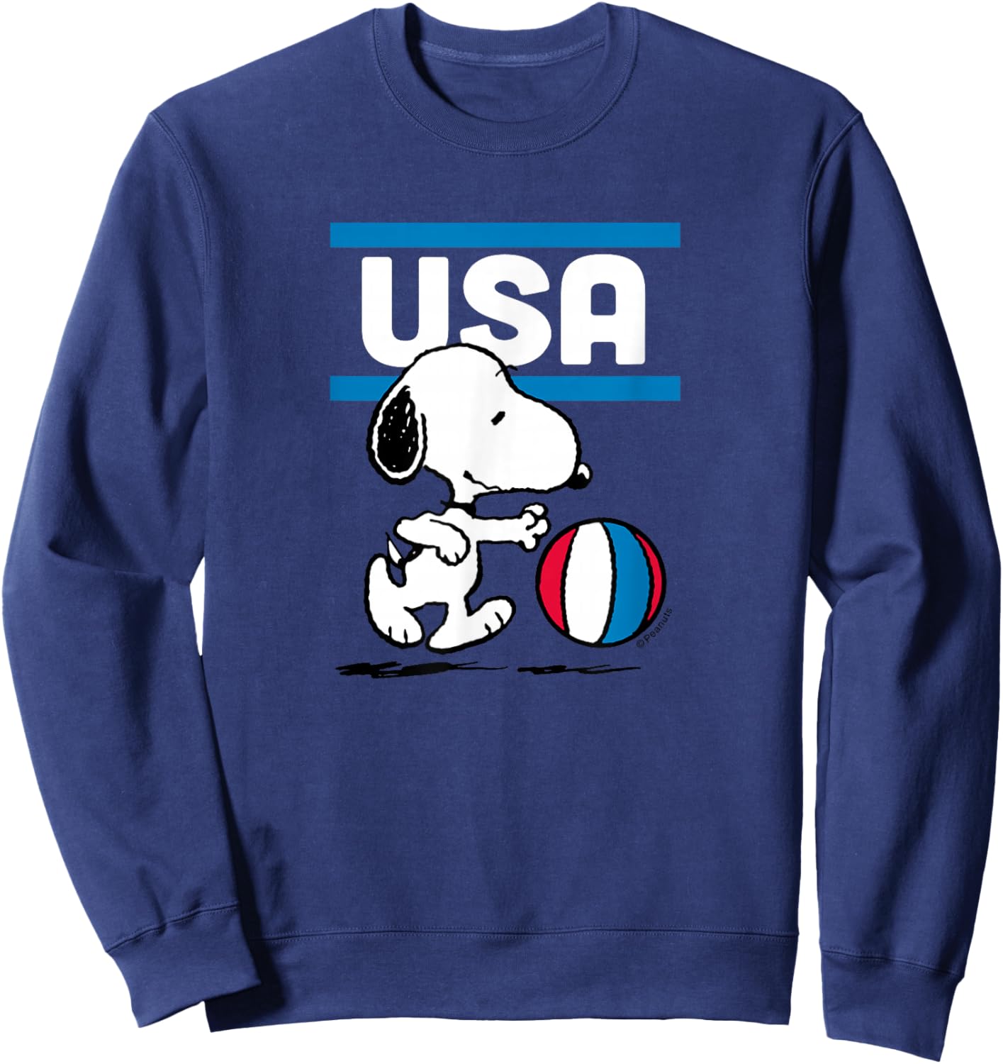 Peanuts - Snoopy USA Basketball Sweatshirt - Sweatshirt | Navy