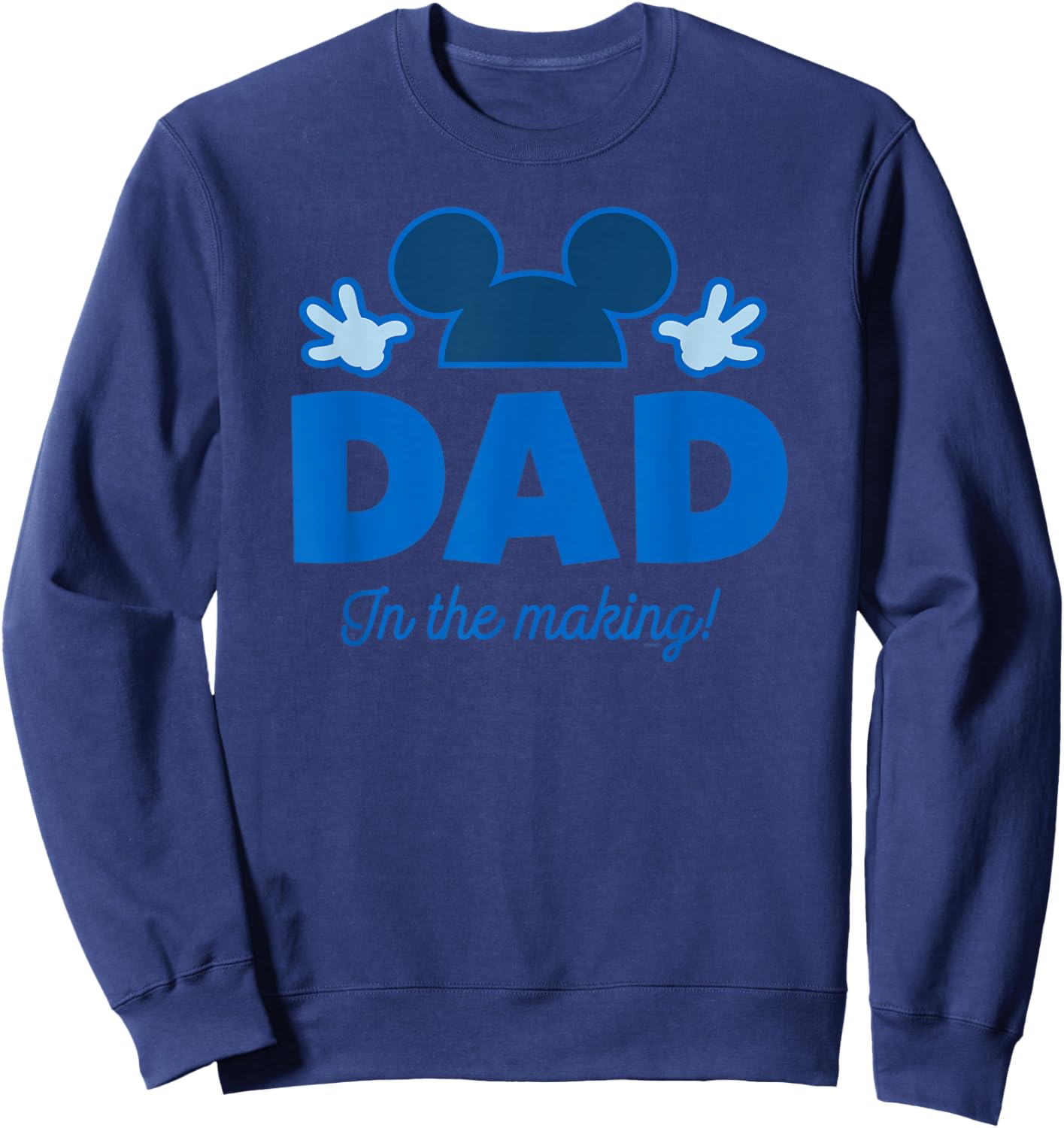 Disney Mickey Mouse Dad in The Making Sweatshirt - Sweatshirt | Navy