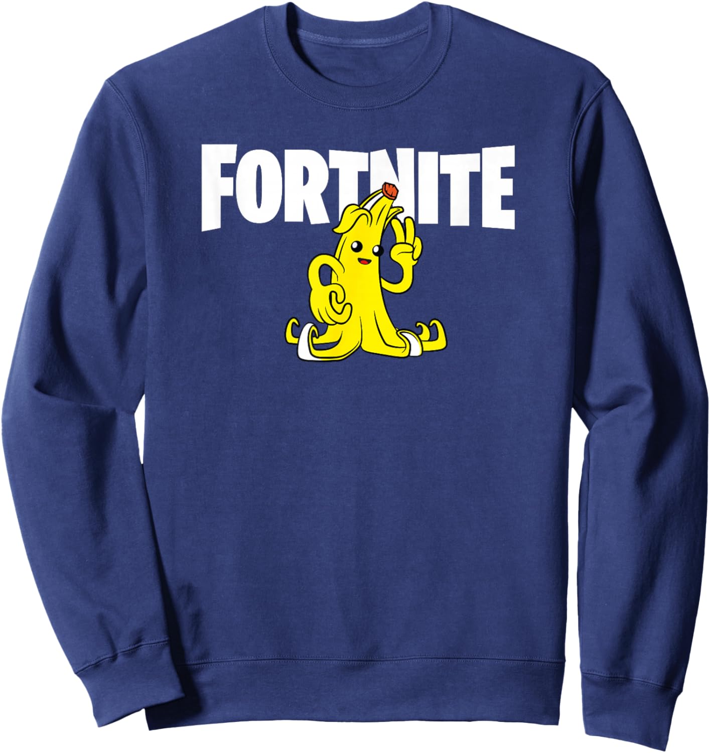 Fortnite Banana Shuffle Sweatshirt - Sweatshirt | Navy
