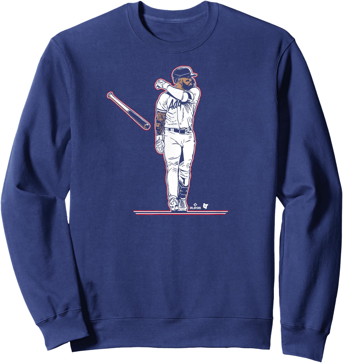 Adolis Flippin' García - Texas Baseball Sweatshirt - Sweatshirt | Navy