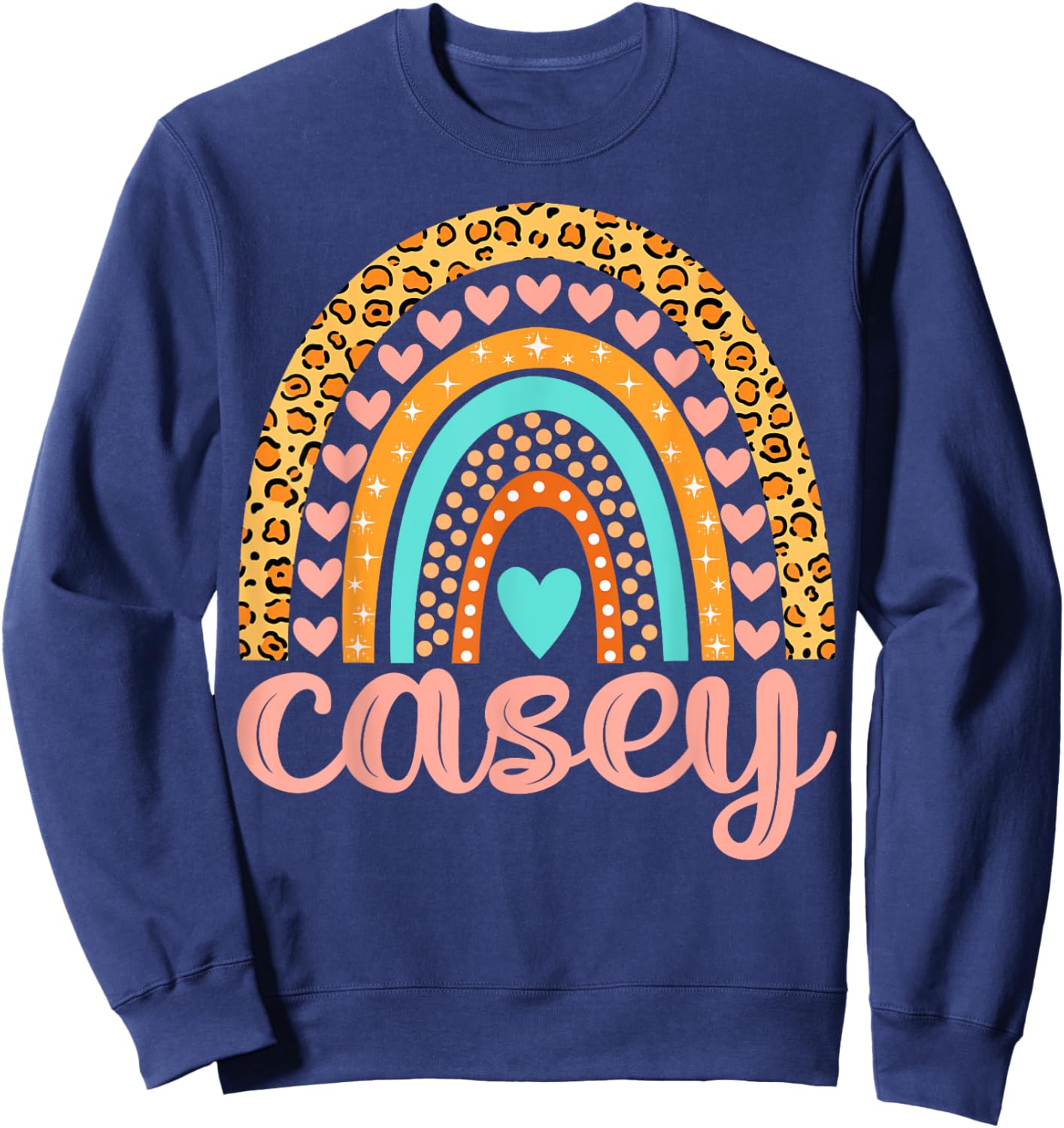 Casey Casey Name Birthday Shirt Gift Sweatshirt - Sweatshirt | Navy